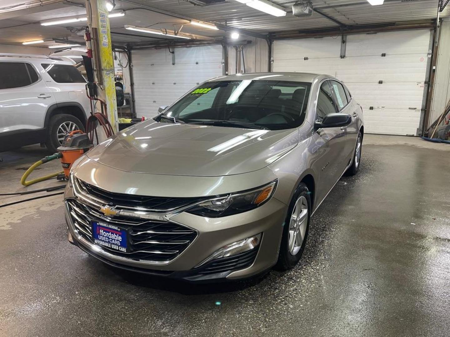 2022 TAN CHEVROLET MALIBU LS (1G1ZB5ST1NF) with an 1.5L engine, Continuously Variable transmission, located at 2525 S. Cushman, Fairbanks, AK, 99701, (907) 452-5707, 64.824036, -147.712311 - Photo#1