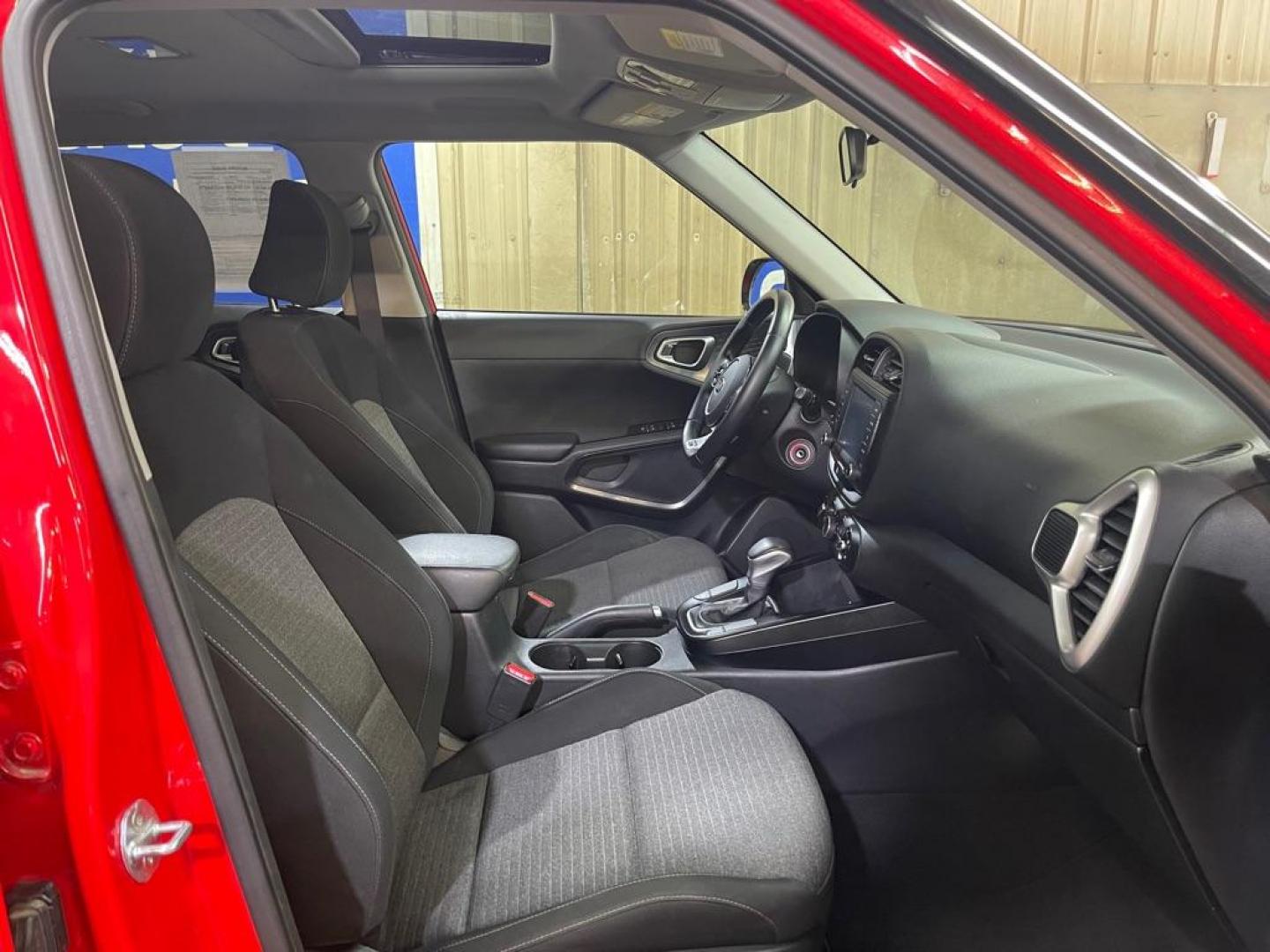 2021 RED KIA SOUL GT LINE (KNDJ63AU7M7) with an 2.0L engine, Continuously Variable transmission, located at 2525 S. Cushman, Fairbanks, AK, 99701, (907) 452-5707, 64.824036, -147.712311 - Photo#3