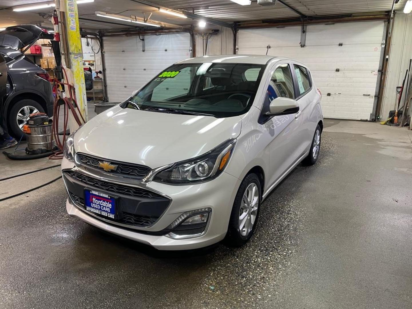 2020 BEIGE CHEVROLET SPARK 1LT (KL8CD6SA8LC) with an 1.4L engine, Continuously Variable transmission, located at 2525 S. Cushman, Fairbanks, AK, 99701, (907) 452-5707, 64.824036, -147.712311 - Photo#1