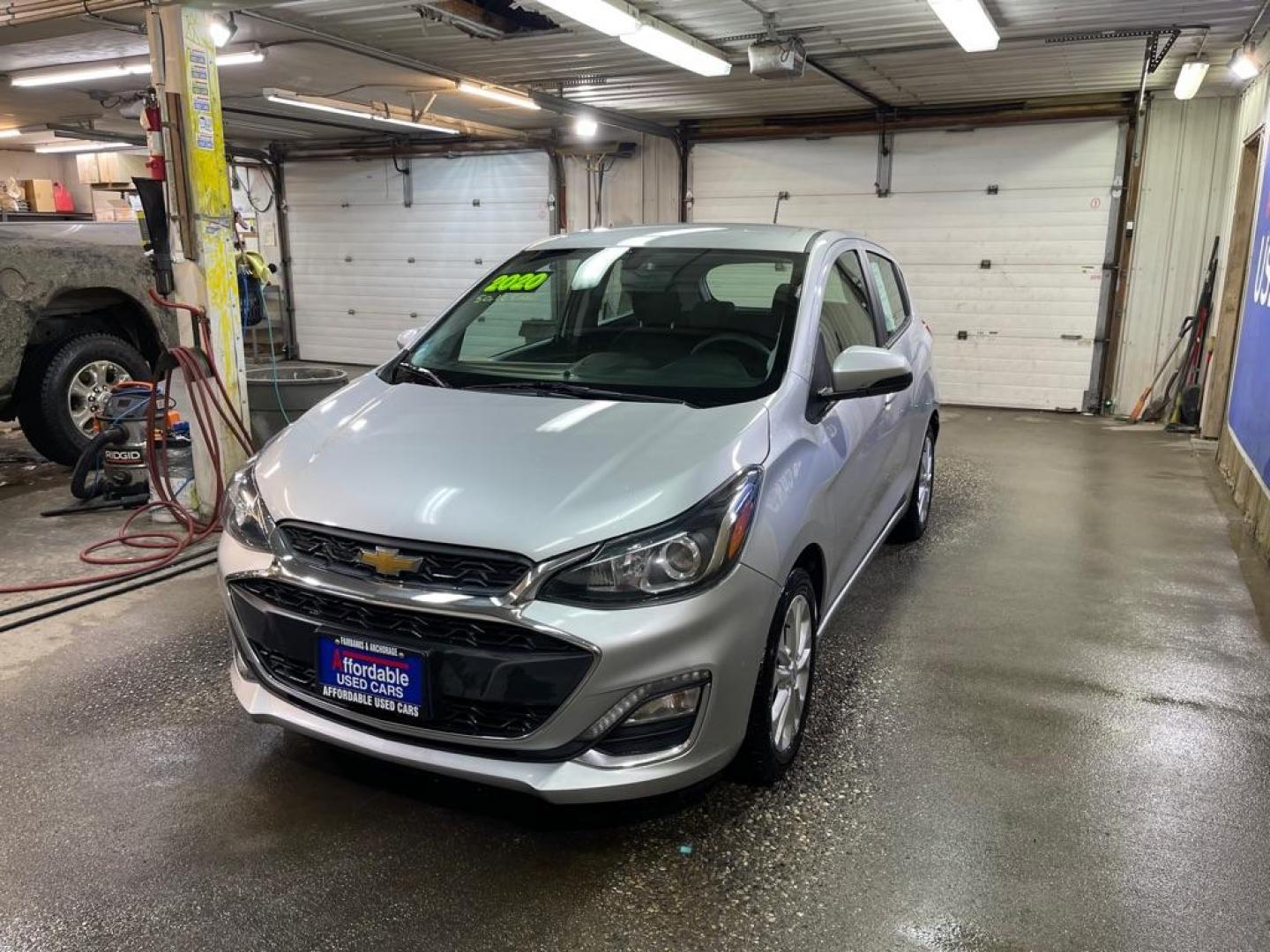 2020 SILVER CHEVROLET SPARK 1LT (KL8CD6SA2LC) with an 1.4L engine, Continuously Variable transmission, located at 2525 S. Cushman, Fairbanks, AK, 99701, (907) 452-5707, 64.824036, -147.712311 - Photo#1