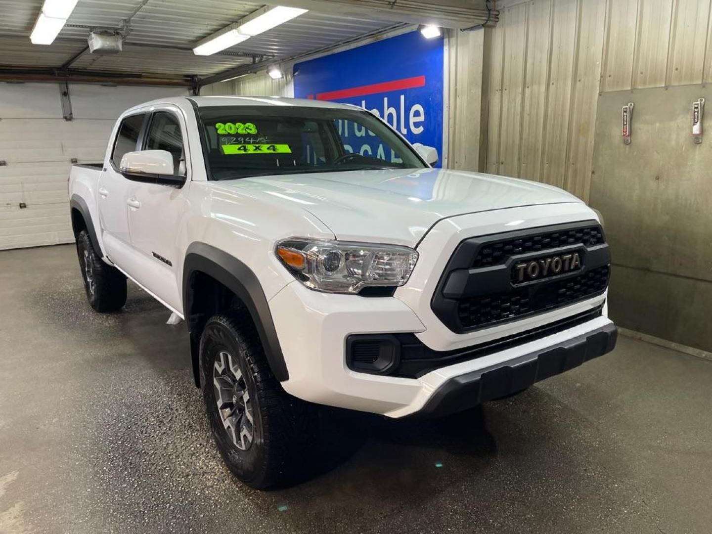 2023 WHITE TOYOTA TACOMA DOUBLE CAB (3TMCZ5AN8PM) with an 3.5L engine, Automatic transmission, located at 2525 S. Cushman, Fairbanks, AK, 99701, (907) 452-5707, 64.824036, -147.712311 - Photo#0