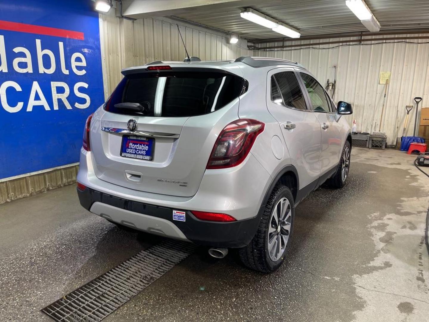 2021 SILVER BUICK ENCORE PREFERRED (KL4CJESMXMB) with an 1.4L engine, Automatic transmission, located at 2525 S. Cushman, Fairbanks, AK, 99701, (907) 452-5707, 64.824036, -147.712311 - Photo#2