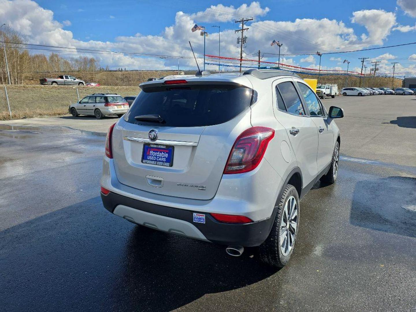 2021 SILVER BUICK ENCORE PREFERRED (KL4CJESMXMB) with an 1.4L engine, Automatic transmission, located at 2525 S. Cushman, Fairbanks, AK, 99701, (907) 452-5707, 64.824036, -147.712311 - Photo#4