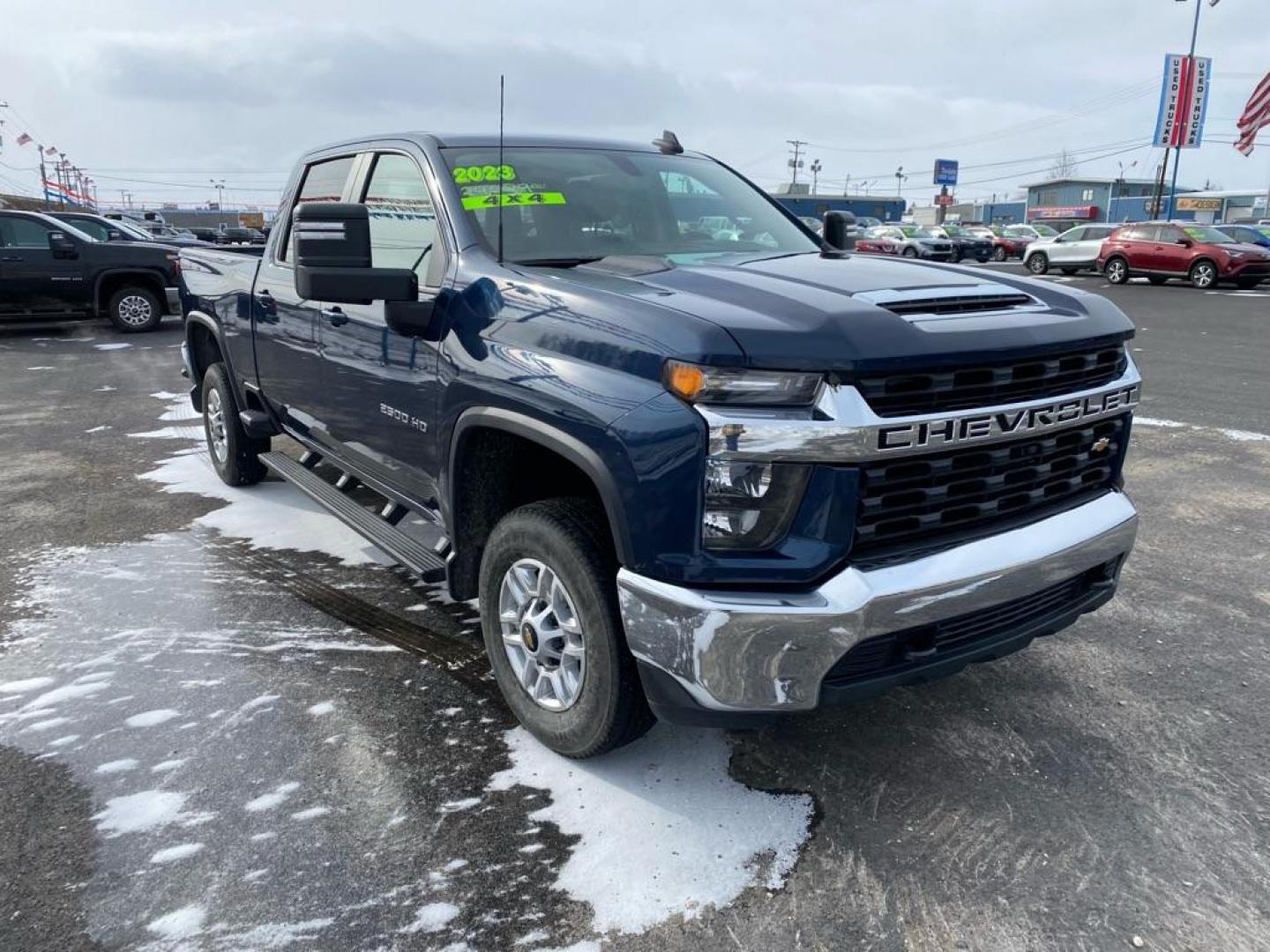 2023 BLUE CHEVROLET SILVERADO 2500 HEAVY DUTY LT (2GC4YNE71P1) with an 6.6L engine, Automatic transmission, located at 2525 S. Cushman, Fairbanks, AK, 99701, (907) 452-5707, 64.824036, -147.712311 - Photo#1