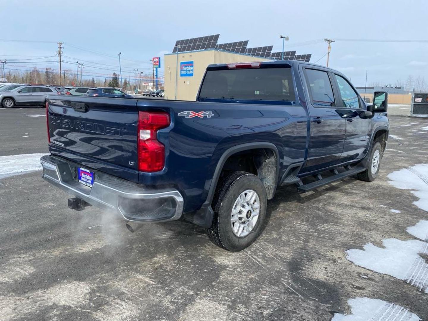 2023 BLUE CHEVROLET SILVERADO 2500 HEAVY DUTY LT (2GC4YNE71P1) with an 6.6L engine, Automatic transmission, located at 2525 S. Cushman, Fairbanks, AK, 99701, (907) 452-5707, 64.824036, -147.712311 - Photo#2