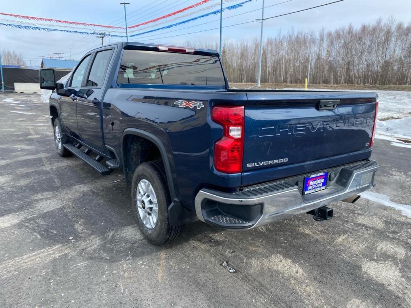 2023 BLUE CHEVROLET SILVERADO 2500 HEAVY DUTY LT (2GC4YNE71P1) with an 6.6L engine, Automatic transmission, located at 2525 S. Cushman, Fairbanks, AK, 99701, (907) 452-5707, 64.824036, -147.712311 - Photo#3