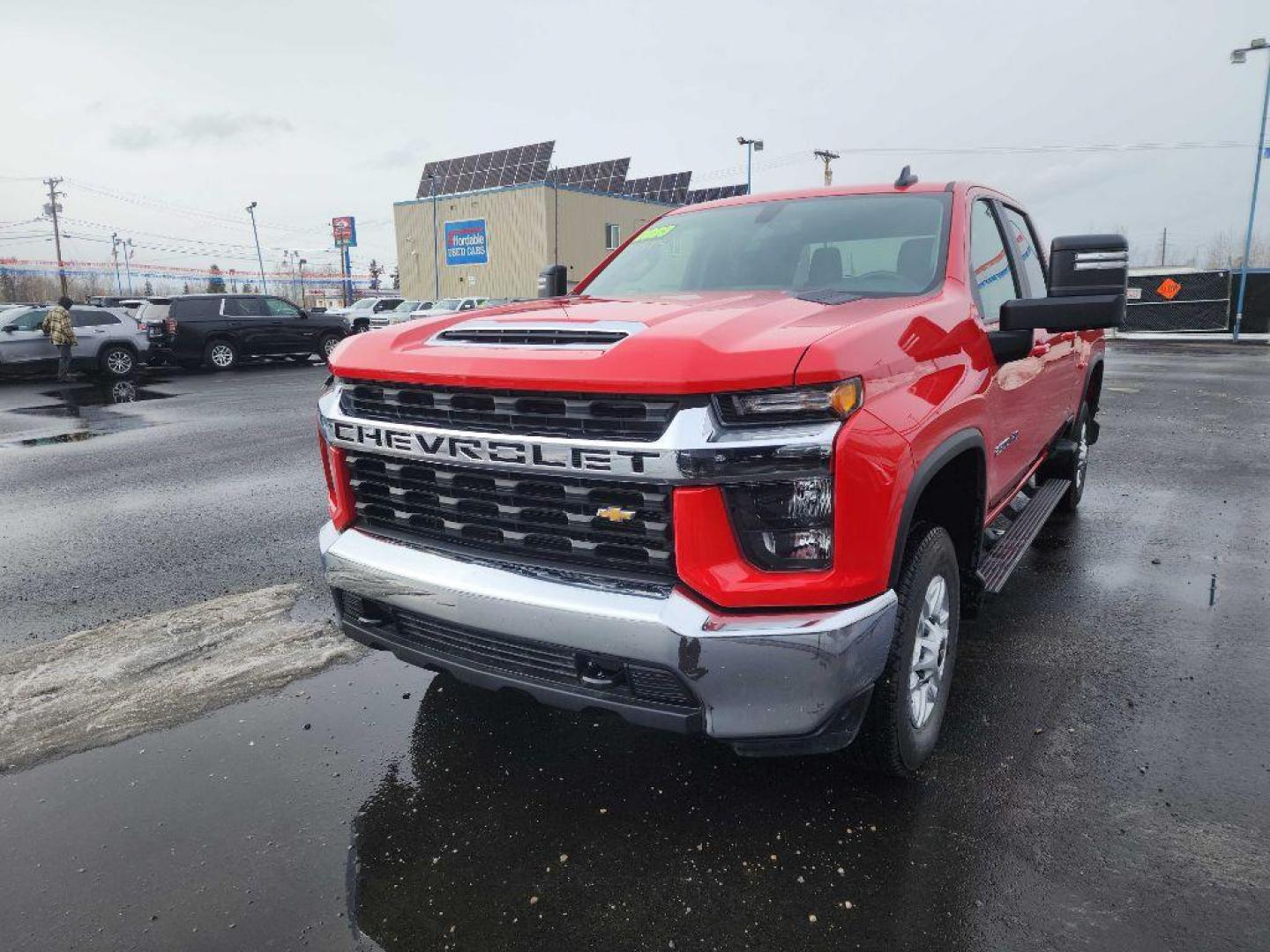 2023 RED CHEVROLET SILVERADO 2500 HEAVY DUTY LT (2GC4YNE72P1) with an 6.6L engine, Automatic transmission, located at 2525 S. Cushman, Fairbanks, AK, 99701, (907) 452-5707, 64.824036, -147.712311 - Photo#0