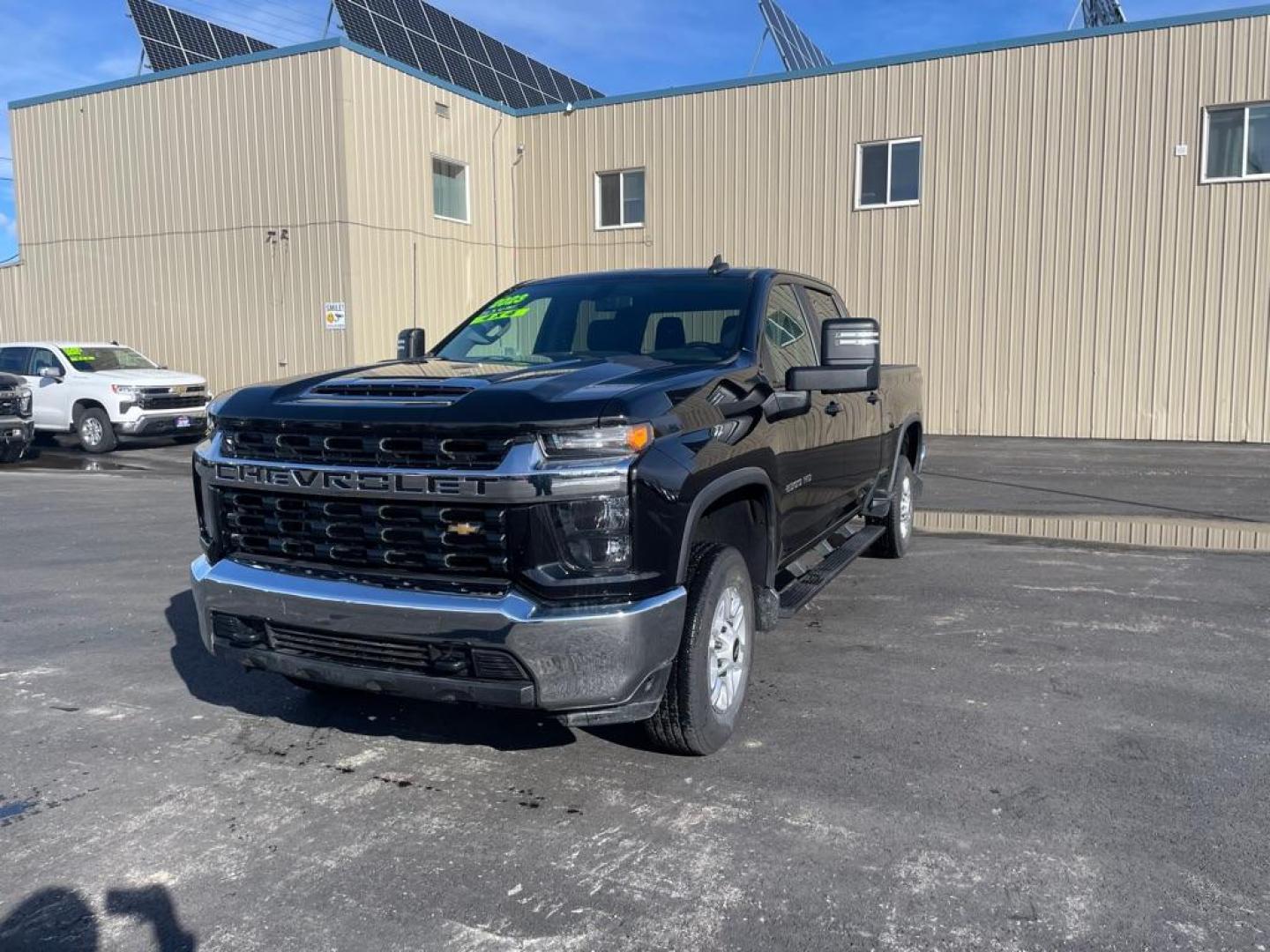 2023 BLACK CHEVROLET SILVERADO 2500 HEAVY DUTY LT (1GC4YNE74PF) with an 6.6L engine, Automatic transmission, located at 2525 S. Cushman, Fairbanks, AK, 99701, (907) 452-5707, 64.824036, -147.712311 - Photo#1