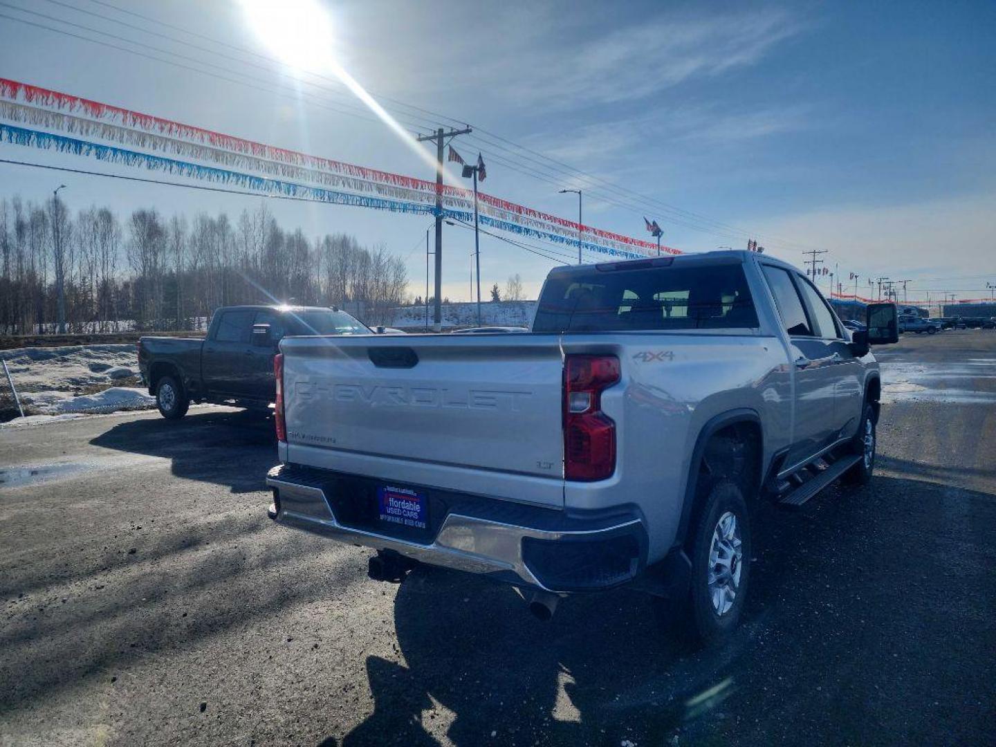 2023 SILVER CHEVROLET SILVERADO 2500 HEAVY DUTY LT (2GC4YNE77P1) with an 6.6L engine, Automatic transmission, located at 2525 S. Cushman, Fairbanks, AK, 99701, (907) 452-5707, 64.824036, -147.712311 - Photo#1