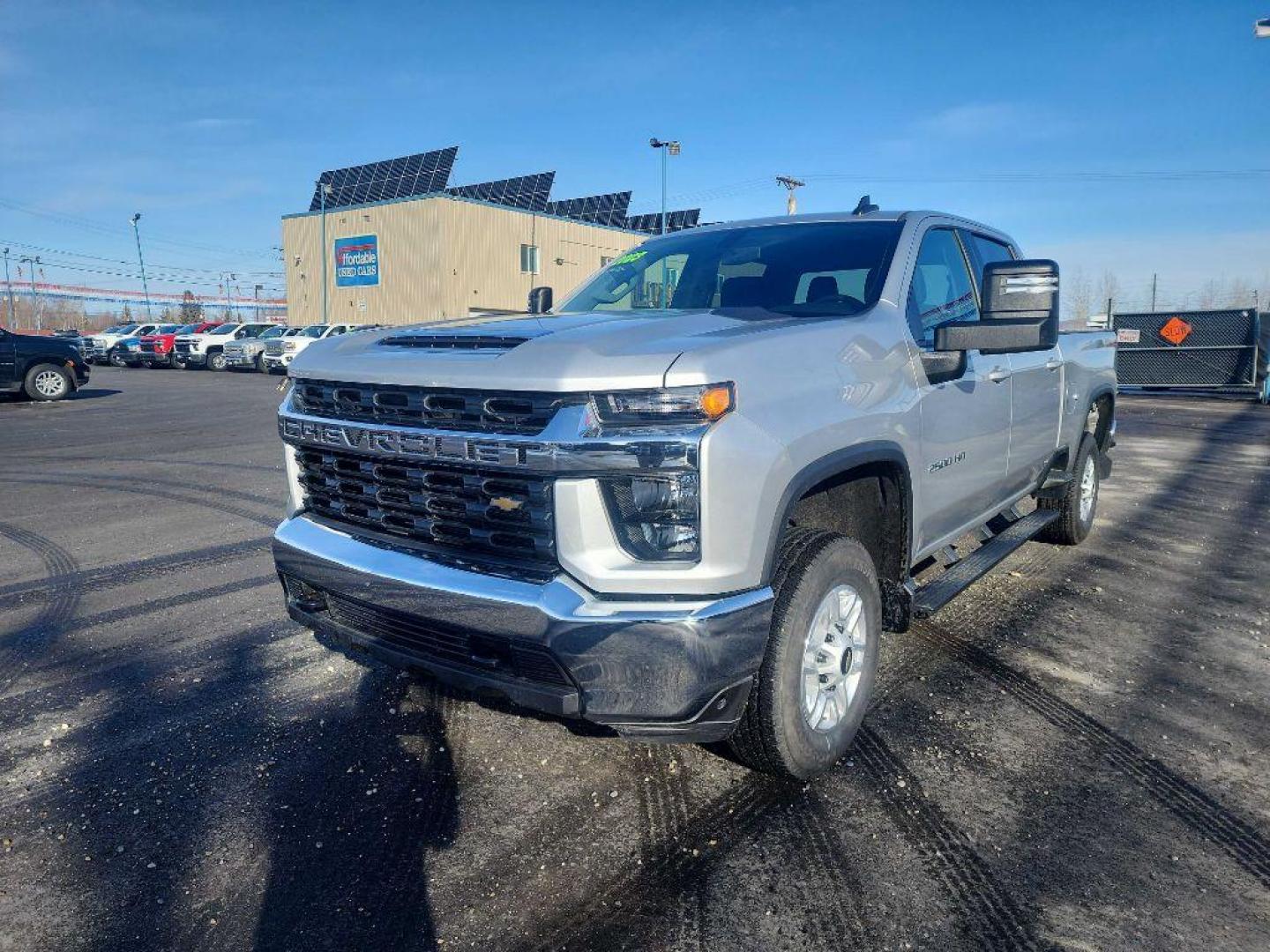 2023 SILVER CHEVROLET SILVERADO 2500 HEAVY DUTY LT (2GC4YNE77P1) with an 6.6L engine, Automatic transmission, located at 2525 S. Cushman, Fairbanks, AK, 99701, (907) 452-5707, 64.824036, -147.712311 - Photo#2