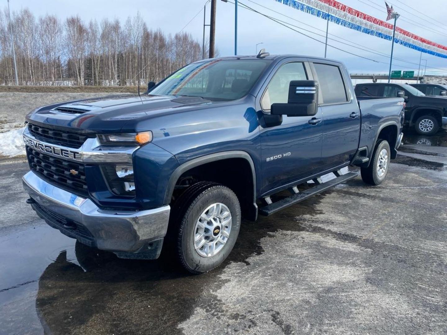 2023 BLUE CHEVROLET SILVERADO 2500 HEAVY DUTY LT (2GC4YNE74P1) with an 6.6L engine, Automatic transmission, located at 2525 S. Cushman, Fairbanks, AK, 99701, (907) 452-5707, 64.824036, -147.712311 - Photo#0