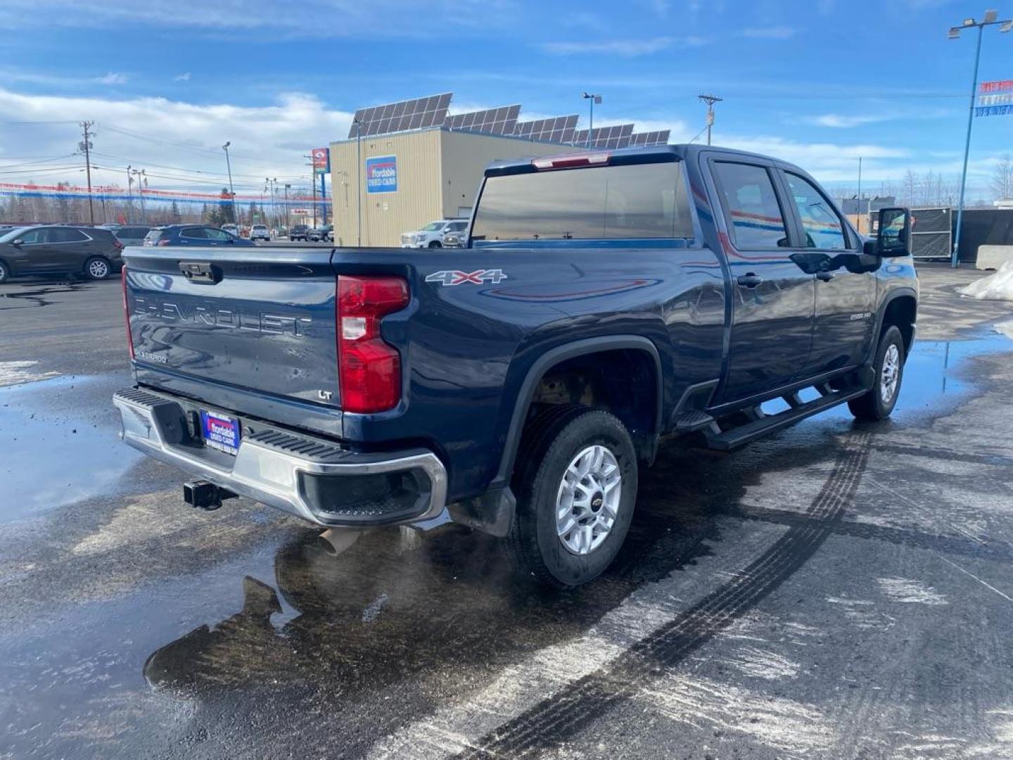 2023 BLUE CHEVROLET SILVERADO 2500 HEAVY DUTY LT (2GC4YNE74P1) with an 6.6L engine, Automatic transmission, located at 2525 S. Cushman, Fairbanks, AK, 99701, (907) 452-5707, 64.824036, -147.712311 - Photo#2