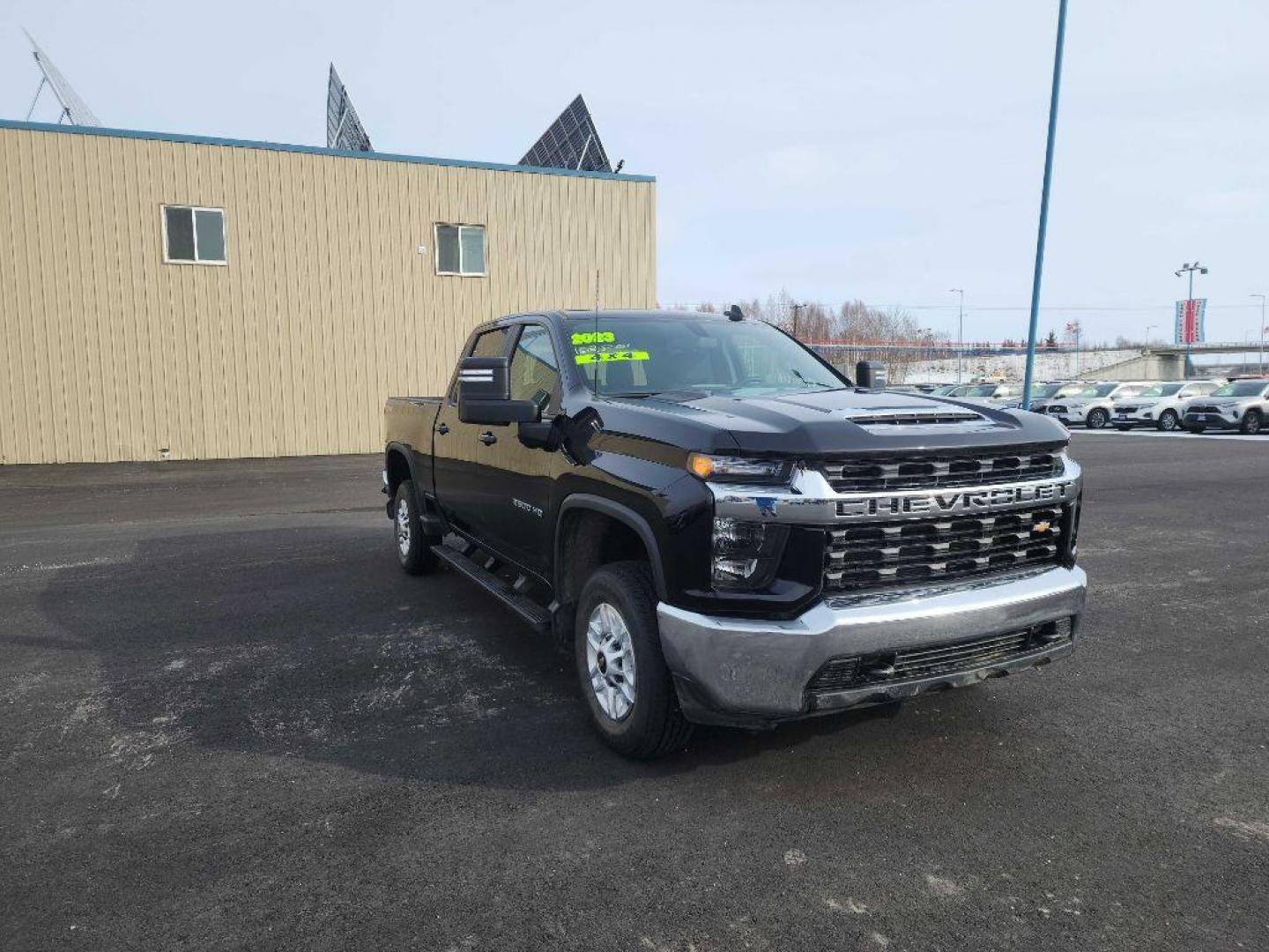 2023 BLACK CHEVROLET SILVERADO 2500 HEAVY DUTY LT (1GC4YNE70PF) with an 6.6L engine, Automatic transmission, located at 2525 S. Cushman, Fairbanks, AK, 99701, (907) 452-5707, 64.824036, -147.712311 - Photo#0