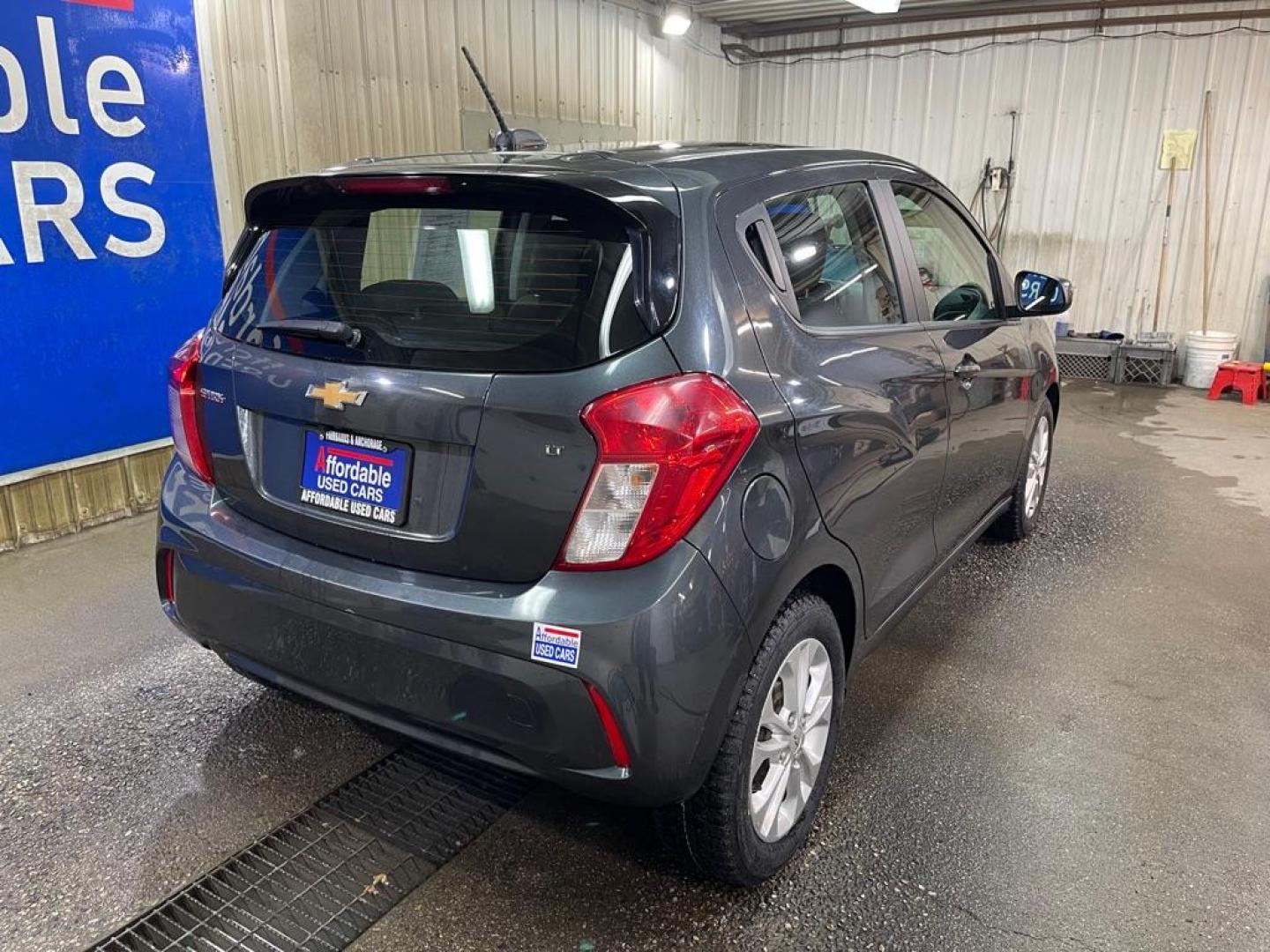 2021 GRAY CHEVROLET SPARK 1LT (KL8CD6SA4MC) with an 1.4L engine, Continuously Variable transmission, located at 2525 S. Cushman, Fairbanks, AK, 99701, (907) 452-5707, 64.824036, -147.712311 - Photo#2