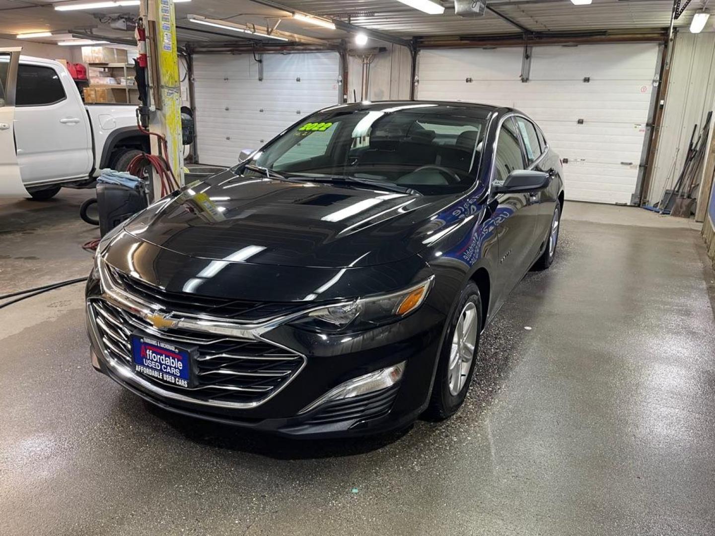 2022 BLACK CHEVROLET MALIBU LS (1G1ZB5ST6NF) with an 1.5L engine, Continuously Variable transmission, located at 2525 S. Cushman, Fairbanks, AK, 99701, (907) 452-5707, 64.824036, -147.712311 - Photo#1