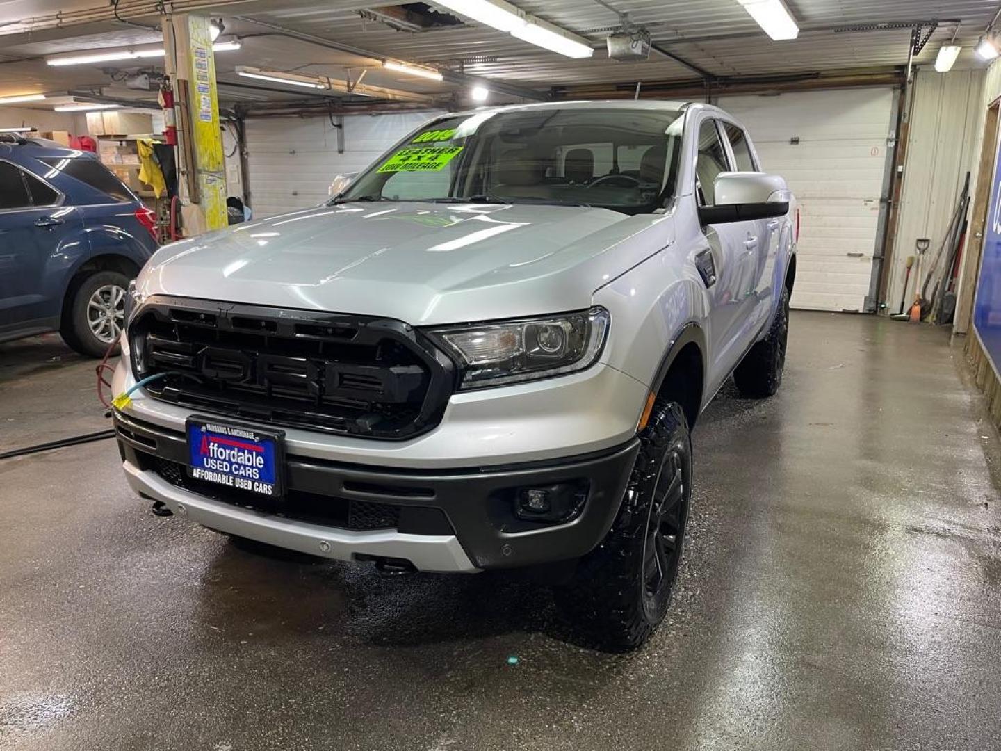 2019 SILVER FORD RANGER LARIAT (1FTER4FH1KL) with an 2.3L engine, Automatic transmission, located at 2525 S. Cushman, Fairbanks, AK, 99701, (907) 452-5707, 64.824036, -147.712311 - Photo#1