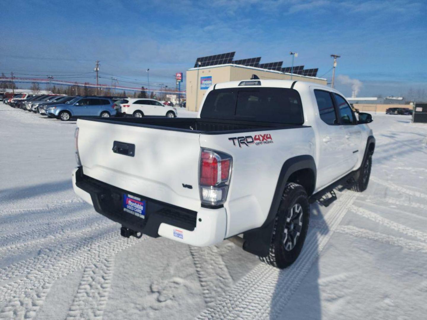 2023 WHITE TOYOTA TACOMA DOUBLE CAB (3TMCZ5AN4PM) with an 3.5L engine, Automatic transmission, located at 2525 S. Cushman, Fairbanks, AK, 99701, (907) 452-5707, 64.824036, -147.712311 - Photo#1