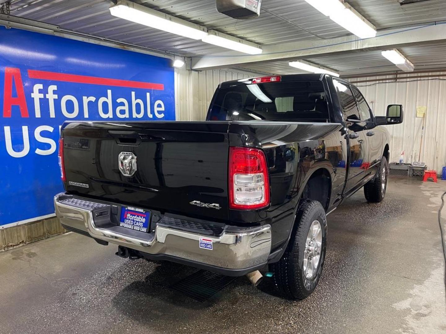 2023 BLACK RAM 2500 BIG HORN (3C6UR5DJ9PG) with an 6.4L engine, Automatic transmission, located at 2525 S. Cushman, Fairbanks, AK, 99701, (907) 452-5707, 64.824036, -147.712311 - Photo#2