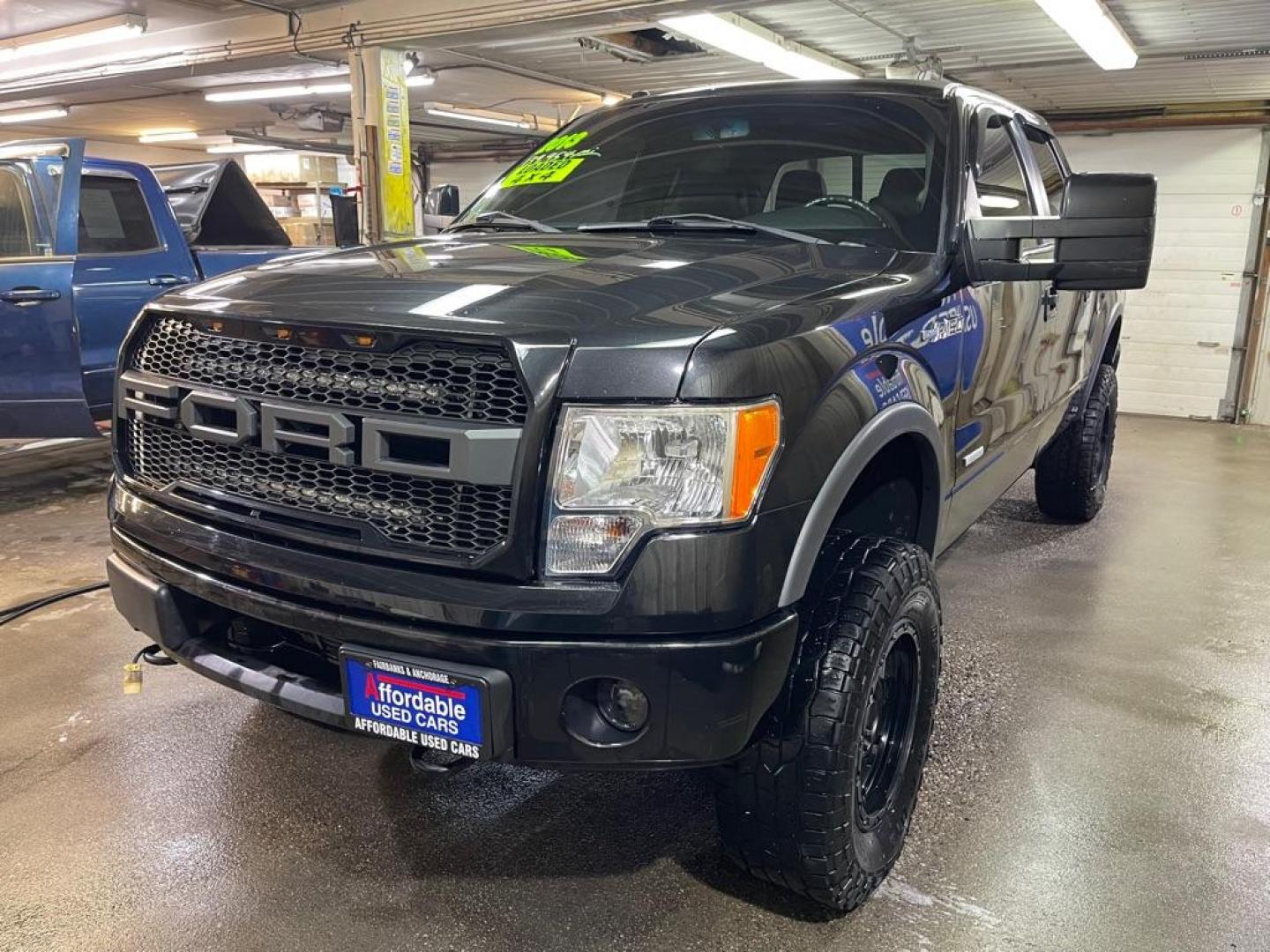 2013 BLACK FORD F150 3.5L FX4 SUPERCREW FX4 (1FTFW1ET6DF) with an 3.5L engine, Automatic transmission, located at 2525 S. Cushman, Fairbanks, AK, 99701, (907) 452-5707, 64.824036, -147.712311 - Photo#1