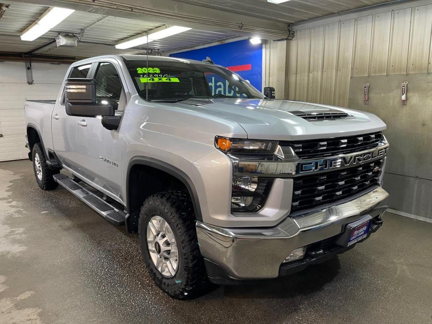 2023 SILVER CHEVROLET SILVERADO 2500 HEAVY DUTY LT (1GC4YNE70PF) with an 6.6L engine, Automatic transmission, located at 2525 S. Cushman, Fairbanks, AK, 99701, (907) 452-5707, 64.824036, -147.712311 - Photo#0