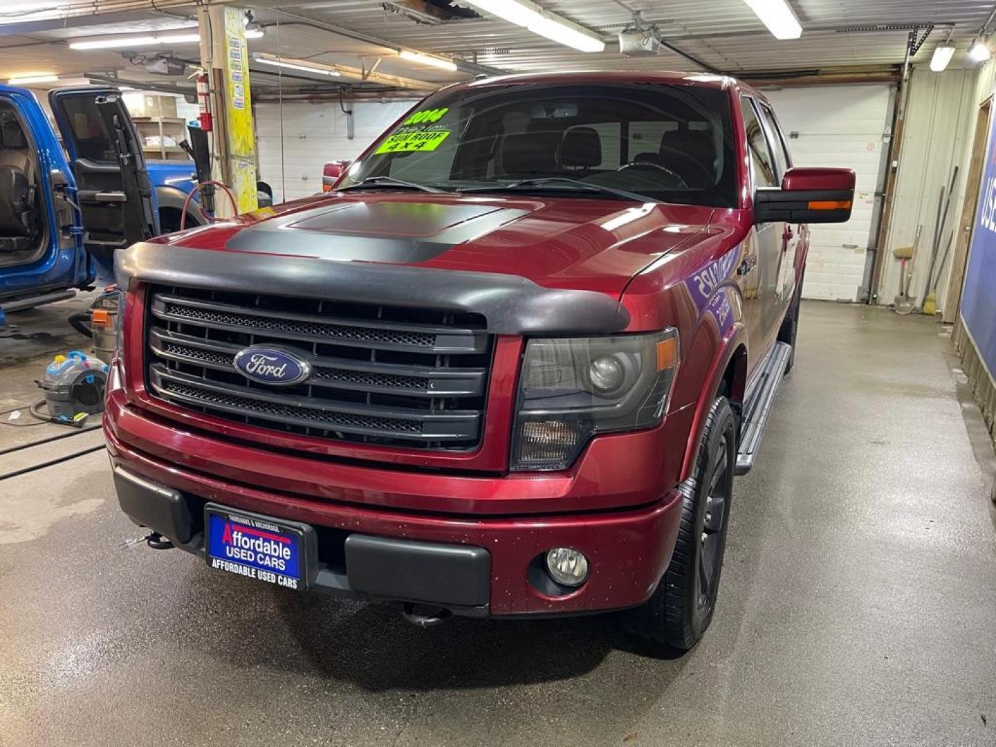 2014 RED FORD F150 5.0L SUPERCREW (1FTFW1EF0EF) with an 5.0L engine, Automatic transmission, located at 2525 S. Cushman, Fairbanks, AK, 99701, (907) 452-5707, 64.824036, -147.712311 - Photo#1