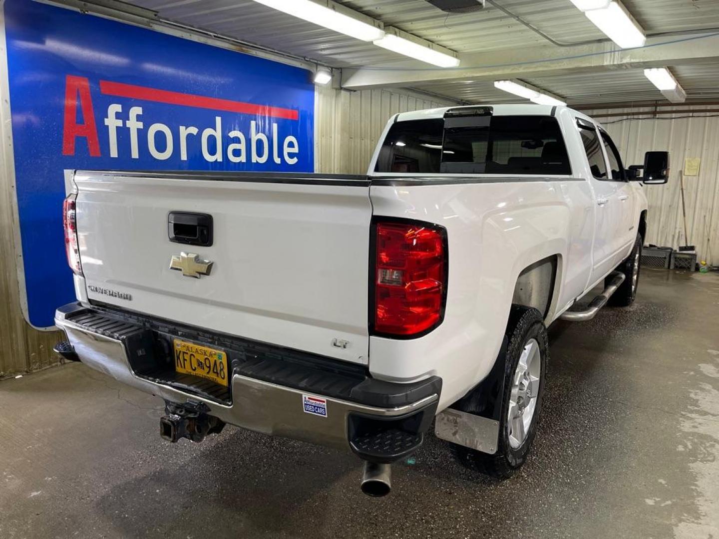 2015 WHITE CHEVROLET SILVERADO 3500 LT (1GC4KZCG1FF) with an 6.0L engine, Automatic transmission, located at 2525 S. Cushman, Fairbanks, AK, 99701, (907) 452-5707, 64.824036, -147.712311 - Photo#2