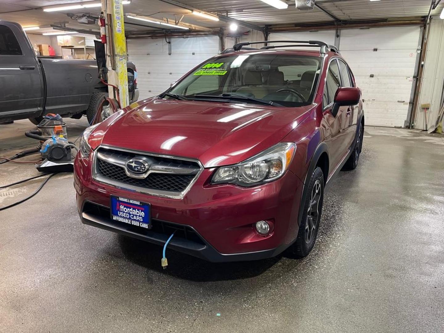 2014 RED SUBARU XV CROSSTREK 2.0 LIMITED (JF2GPAGC7E8) with an 2.0L engine, Continuously Variable transmission, located at 2525 S. Cushman, Fairbanks, AK, 99701, (907) 452-5707, 64.824036, -147.712311 - Photo#1