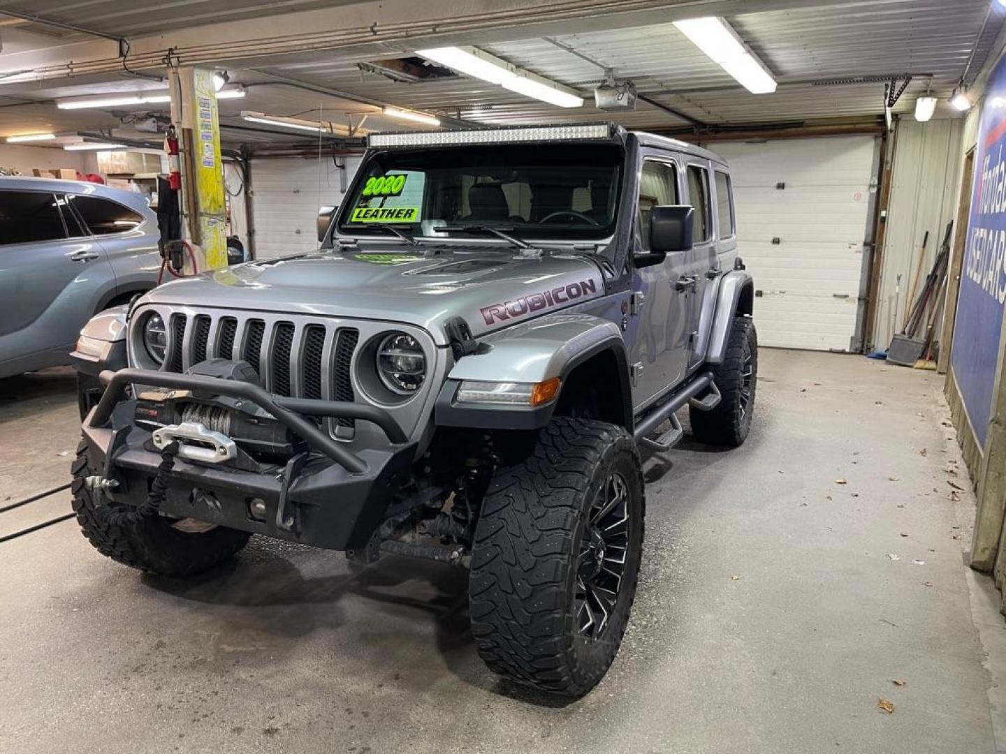 2020 GRAY JEEP WRANGLER UNLIMI RUBICON (1C4HJXFG6LW) with an 3.6L engine, Automatic transmission, located at 2525 S. Cushman, Fairbanks, AK, 99701, (907) 452-5707, 64.824036, -147.712311 - Photo#1