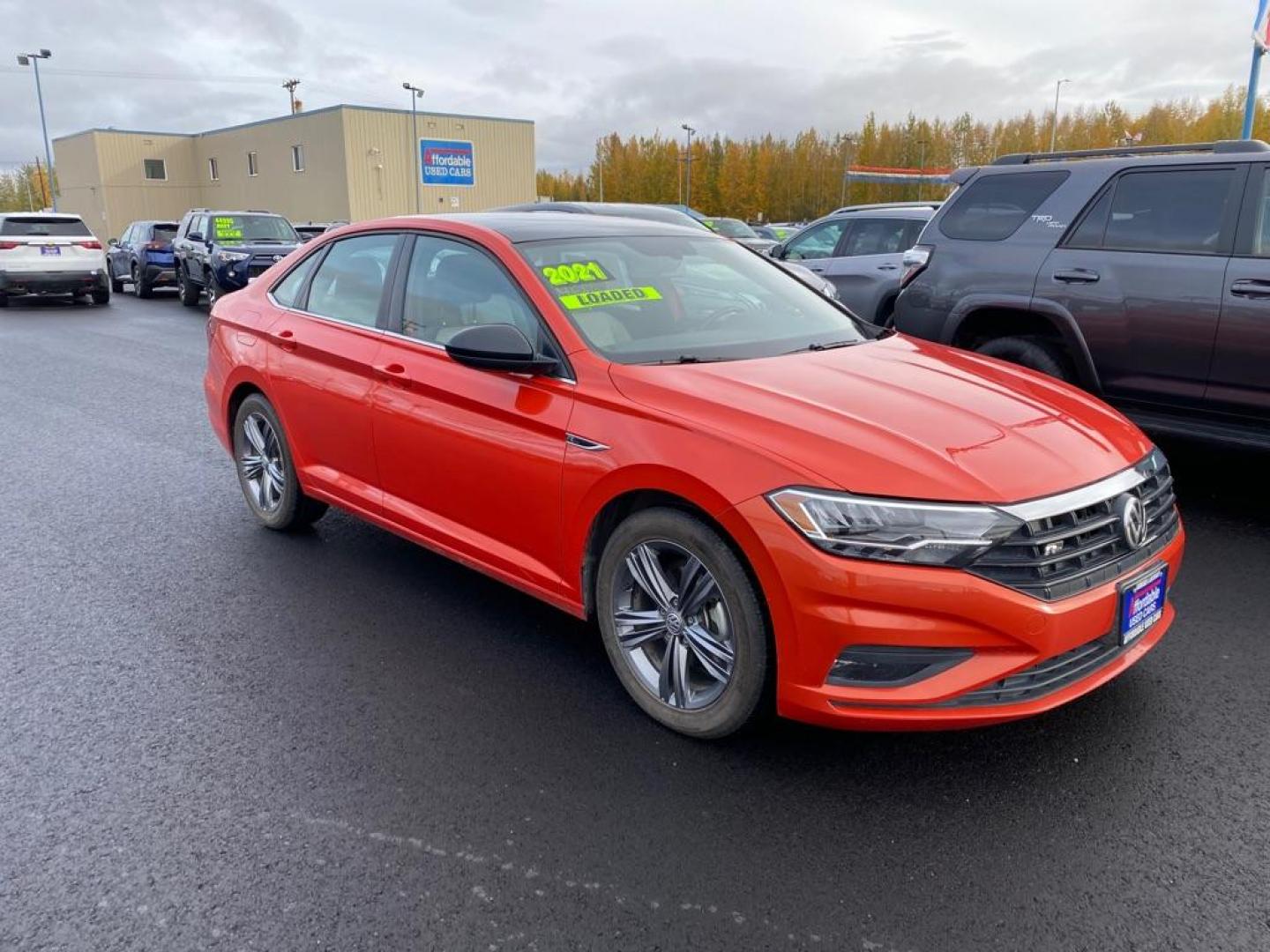 2021 ORANGE VOLKSWAGEN JETTA R-LINE (3VWC57BUXMM) with an 1.4L engine, Automatic transmission, located at 2525 S. Cushman, Fairbanks, AK, 99701, (907) 452-5707, 64.824036, -147.712311 - Photo#1