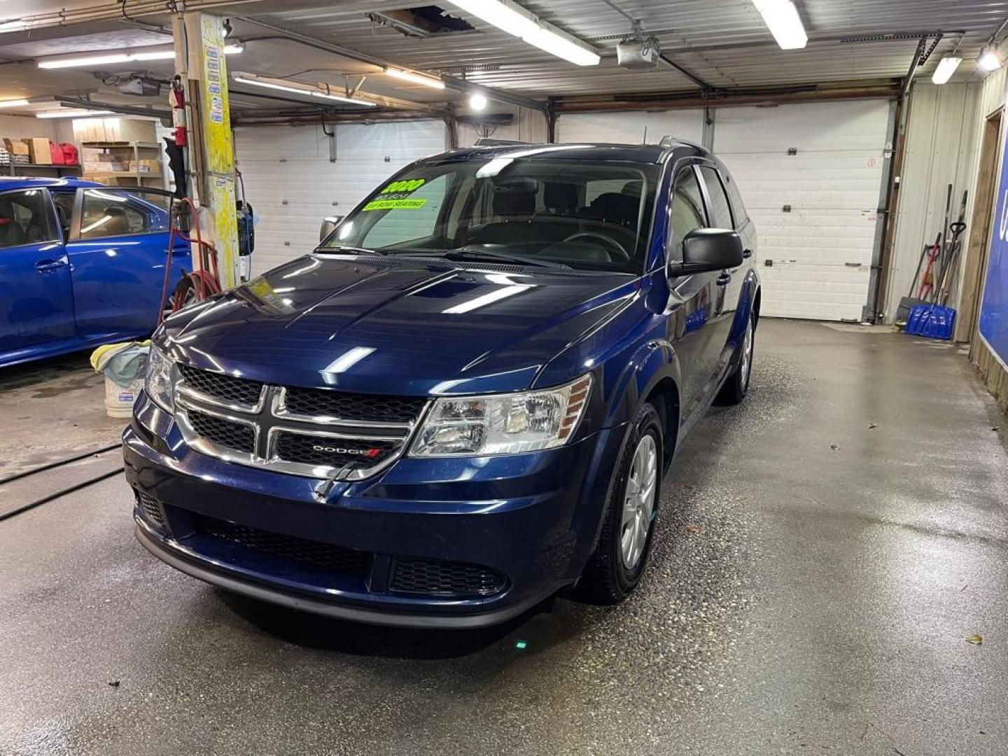 2020 BLUE DODGE JOURNEY SE (3C4PDCAB2LT) with an 2.4L engine, Automatic transmission, located at 2525 S. Cushman, Fairbanks, AK, 99701, (907) 452-5707, 64.824036, -147.712311 - Photo#1