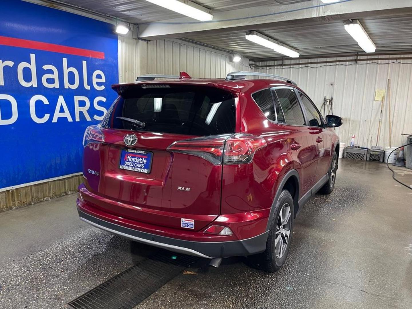 2018 MAROON TOYOTA RAV4 ADVENTURE (2T3WFREVXJW) with an 2.5L engine, Automatic transmission, located at 2525 S. Cushman, Fairbanks, AK, 99701, (907) 452-5707, 64.824036, -147.712311 - Photo#2