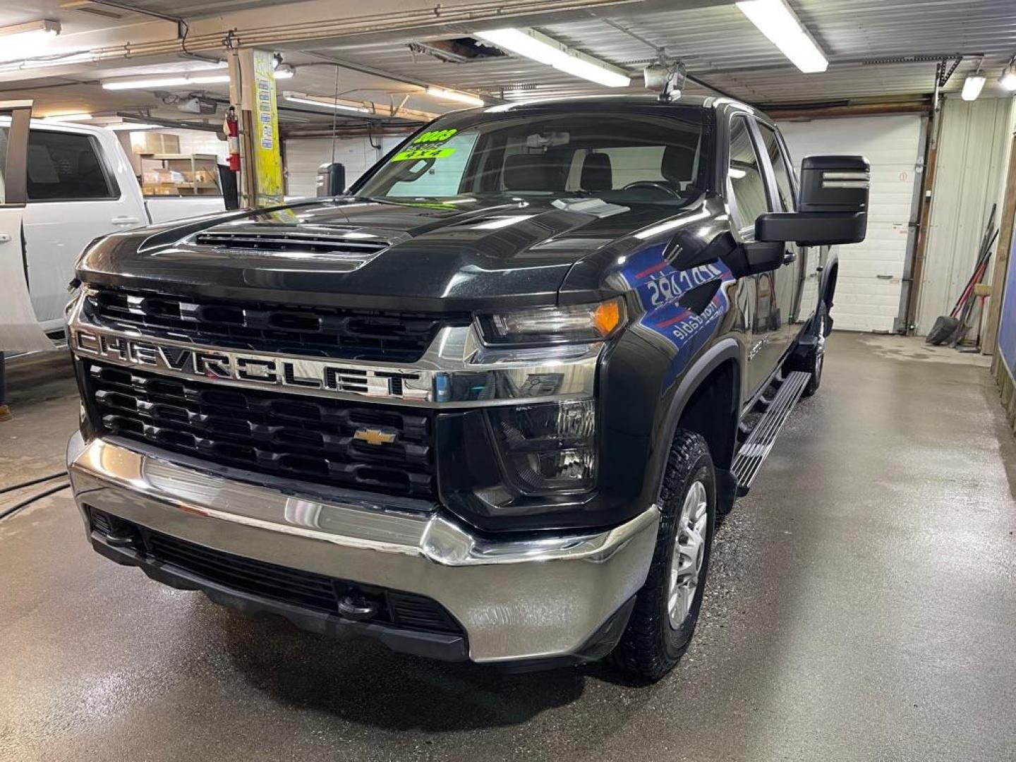 2023 BLACK CHEVROLET SILVERADO 2500 HEAVY DUTY LT (1GC4YNE70PF) with an 6.6L engine, Automatic transmission, located at 2525 S. Cushman, Fairbanks, AK, 99701, (907) 452-5707, 64.824036, -147.712311 - Photo#1