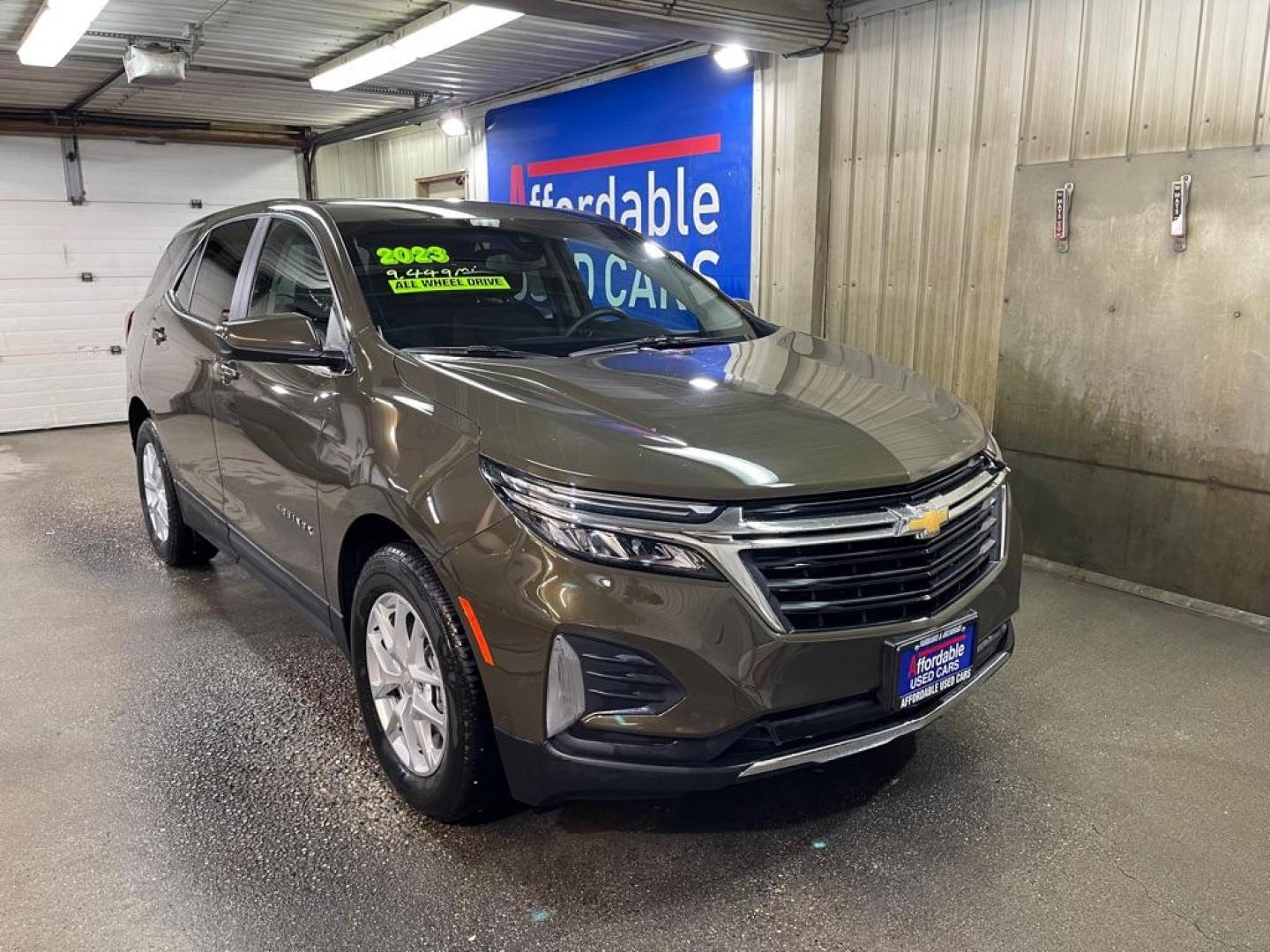 2023 BRONZE CHEVROLET EQUINOX LT (3GNAXUEG3PL) with an 1.5L engine, Automatic transmission, located at 2525 S. Cushman, Fairbanks, AK, 99701, (907) 452-5707, 64.824036, -147.712311 - Photo#0