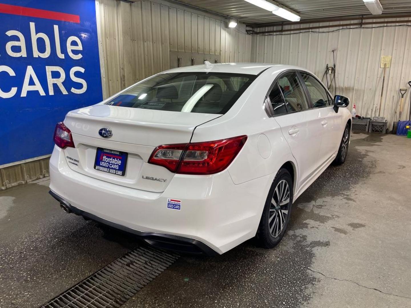 2018 WHITE SUBARU LEGACY 2.5I PREMIUM (4S3BNAF6XJ3) with an 2.5L engine, Continuously Variable transmission, located at 2525 S. Cushman, Fairbanks, AK, 99701, (907) 452-5707, 64.824036, -147.712311 - Photo#2