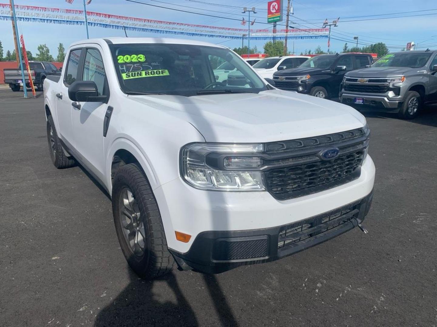 2023 WHITE FORD MAVERICK XL (3FTTW8F92PR) with an 2.0L engine, Automatic transmission, located at 2525 S. Cushman, Fairbanks, AK, 99701, (907) 452-5707, 64.824036, -147.712311 - Photo#1