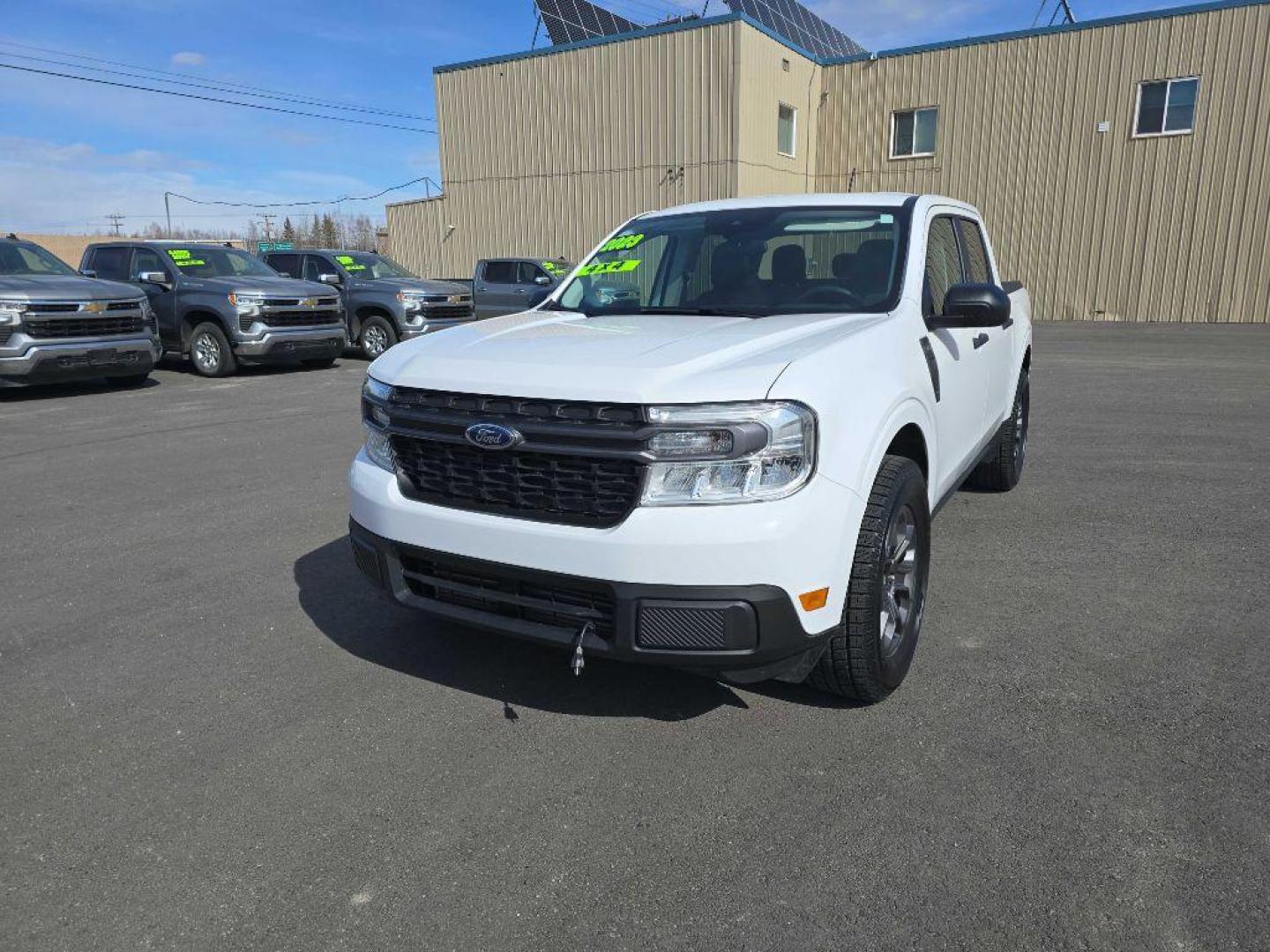 2023 WHITE FORD MAVERICK XLT XL (3FTTW8F92PR) with an 2.0L engine, Automatic transmission, located at 2525 S. Cushman, Fairbanks, AK, 99701, (907) 452-5707, 64.824036, -147.712311 - Photo#1