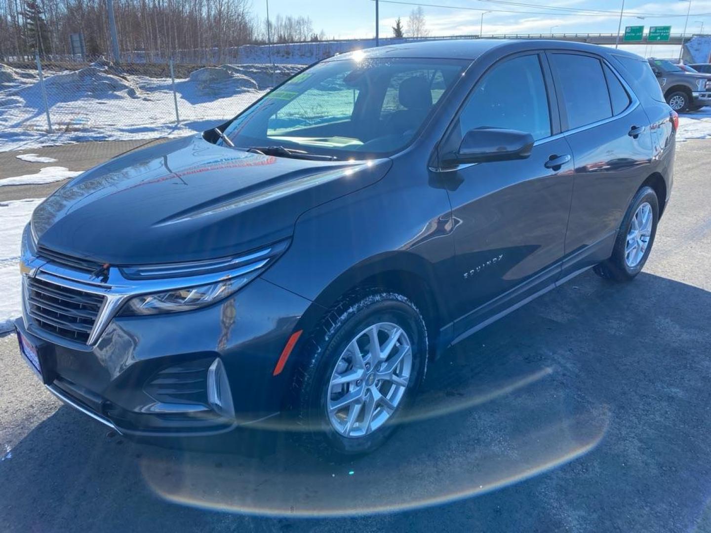 2023 GRAY CHEVROLET EQUINOX LT (3GNAXUEGXPS) with an 1.5L engine, Automatic transmission, located at 2525 S. Cushman, Fairbanks, AK, 99701, (907) 452-5707, 64.824036, -147.712311 - Photo#0