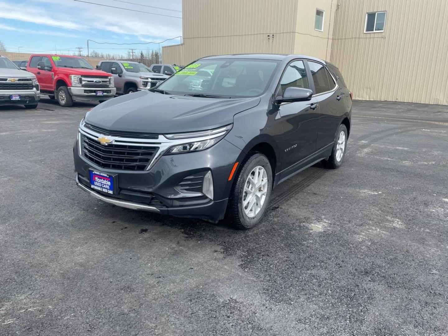 2023 GRAY CHEVROLET EQUINOX LT (3GNAXUEG5PS) with an 1.5L engine, Automatic transmission, located at 2525 S. Cushman, Fairbanks, AK, 99701, (907) 452-5707, 64.824036, -147.712311 - Photo#1