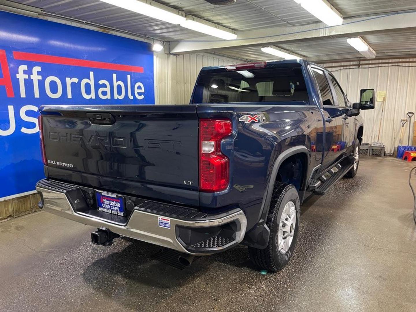 2023 BLUE CHEVROLET SILVERADO 2500 HEAVY DUTY LT (2GC4YNE7XP1) with an 6.6L engine, Automatic transmission, located at 2525 S. Cushman, Fairbanks, AK, 99701, (907) 452-5707, 64.824036, -147.712311 - Photo#2