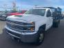 2017 WHITE CHEVROLET SILVERADO 3500 FLAT BED (1GB3KYCYXHF) with an 6.6L engine, Automatic transmission, located at 2525 S. Cushman, Fairbanks, AK, 99701, (907) 452-5707, 64.824036, -147.712311 - Photo#1