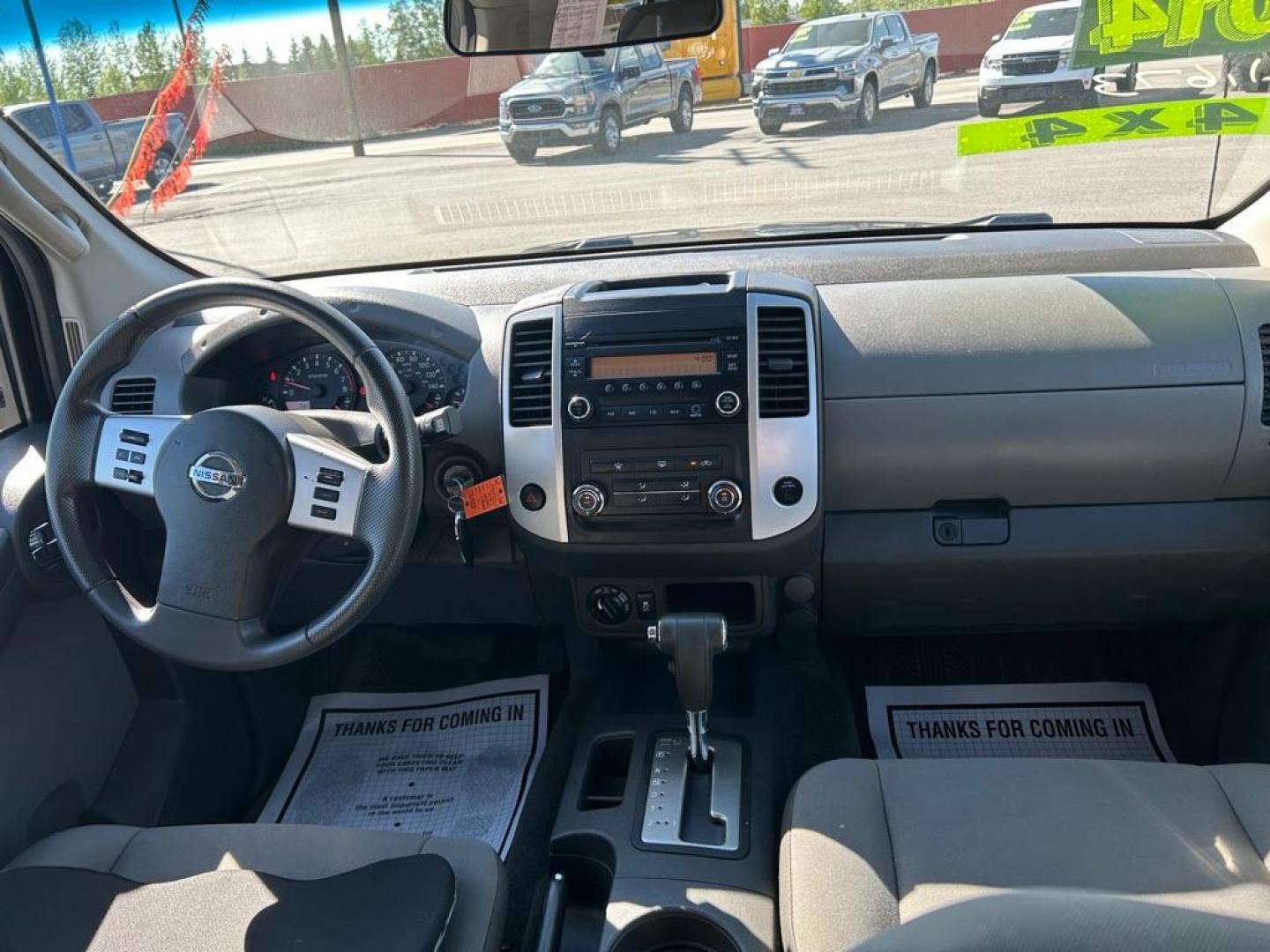 2014 GREY NISSAN XTERRA X (5N1AN0NW5EN) with an 4.0L engine, Automatic transmission, located at 2525 S. Cushman, Fairbanks, AK, 99701, (907) 452-5707, 64.824036, -147.712311 - Photo#6