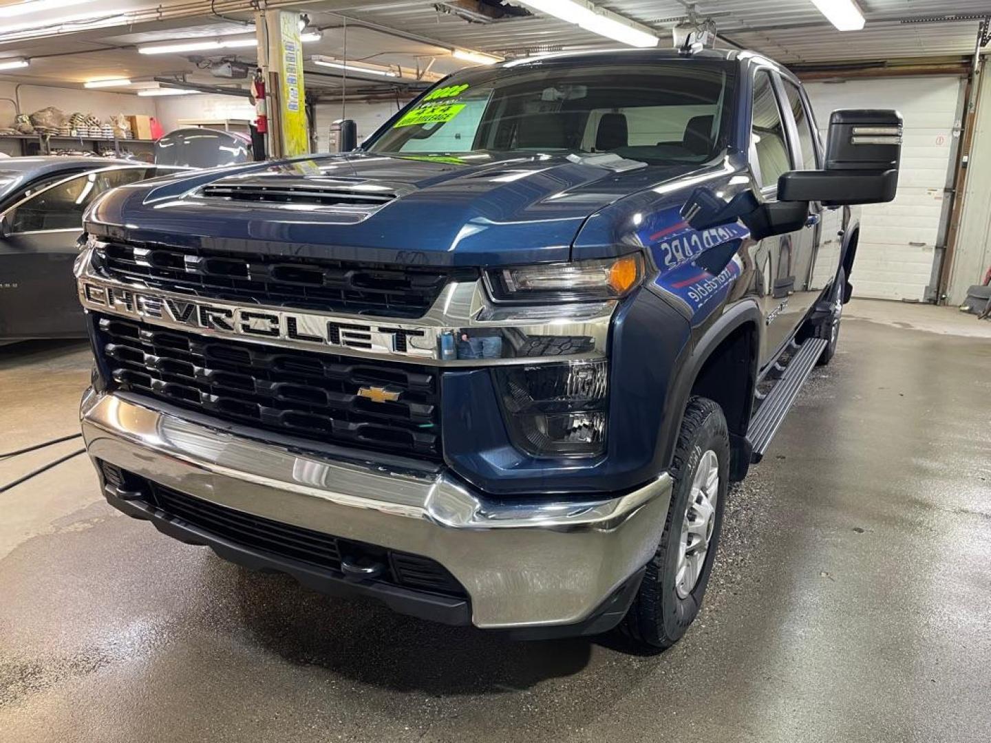 2023 BLUE CHEVROLET SILVERADO 2500 HEAVY DUTY LT (2GC4YNE78P1) with an 6.6L engine, Automatic transmission, located at 2525 S. Cushman, Fairbanks, AK, 99701, (907) 452-5707, 64.824036, -147.712311 - Photo#1