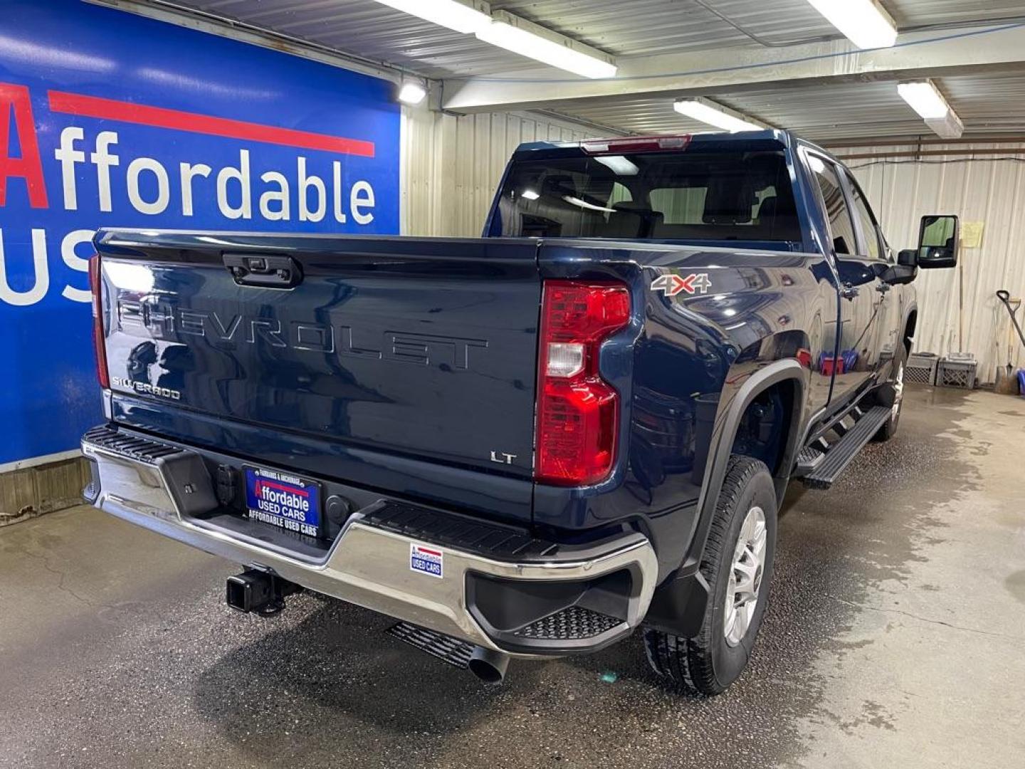 2023 BLUE CHEVROLET SILVERADO 2500 HEAVY DUTY LT (2GC4YNE78P1) with an 6.6L engine, Automatic transmission, located at 2525 S. Cushman, Fairbanks, AK, 99701, (907) 452-5707, 64.824036, -147.712311 - Photo#2