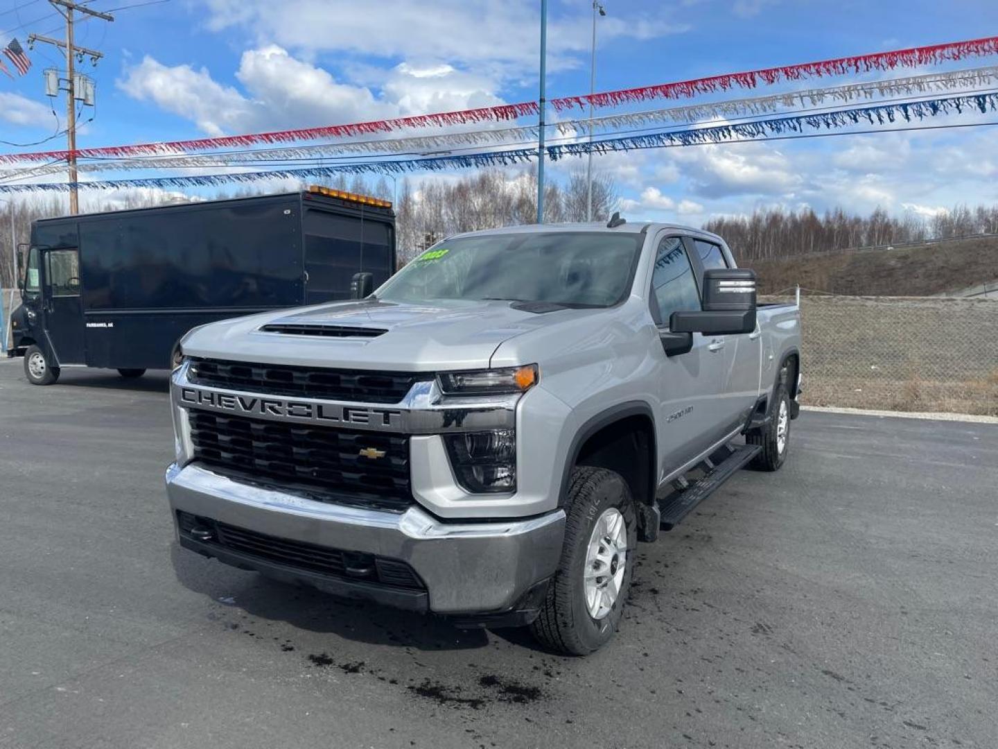 2023 SILVER CHEVROLET SILVERADO 2500 HEAVY DUTY LT (2GC4YNE75P1) with an 6.6L engine, Automatic transmission, located at 2525 S. Cushman, Fairbanks, AK, 99701, (907) 452-5707, 64.824036, -147.712311 - Photo#1