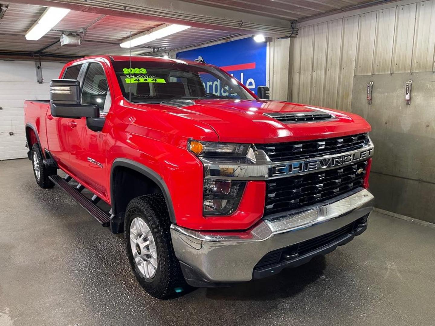 2023 RED CHEVROLET SILVERADO 2500 HEAVY DUTY LT (2GC4YNE74P1) with an 6.6L engine, Automatic transmission, located at 2525 S. Cushman, Fairbanks, AK, 99701, (907) 452-5707, 64.824036, -147.712311 - Photo#0