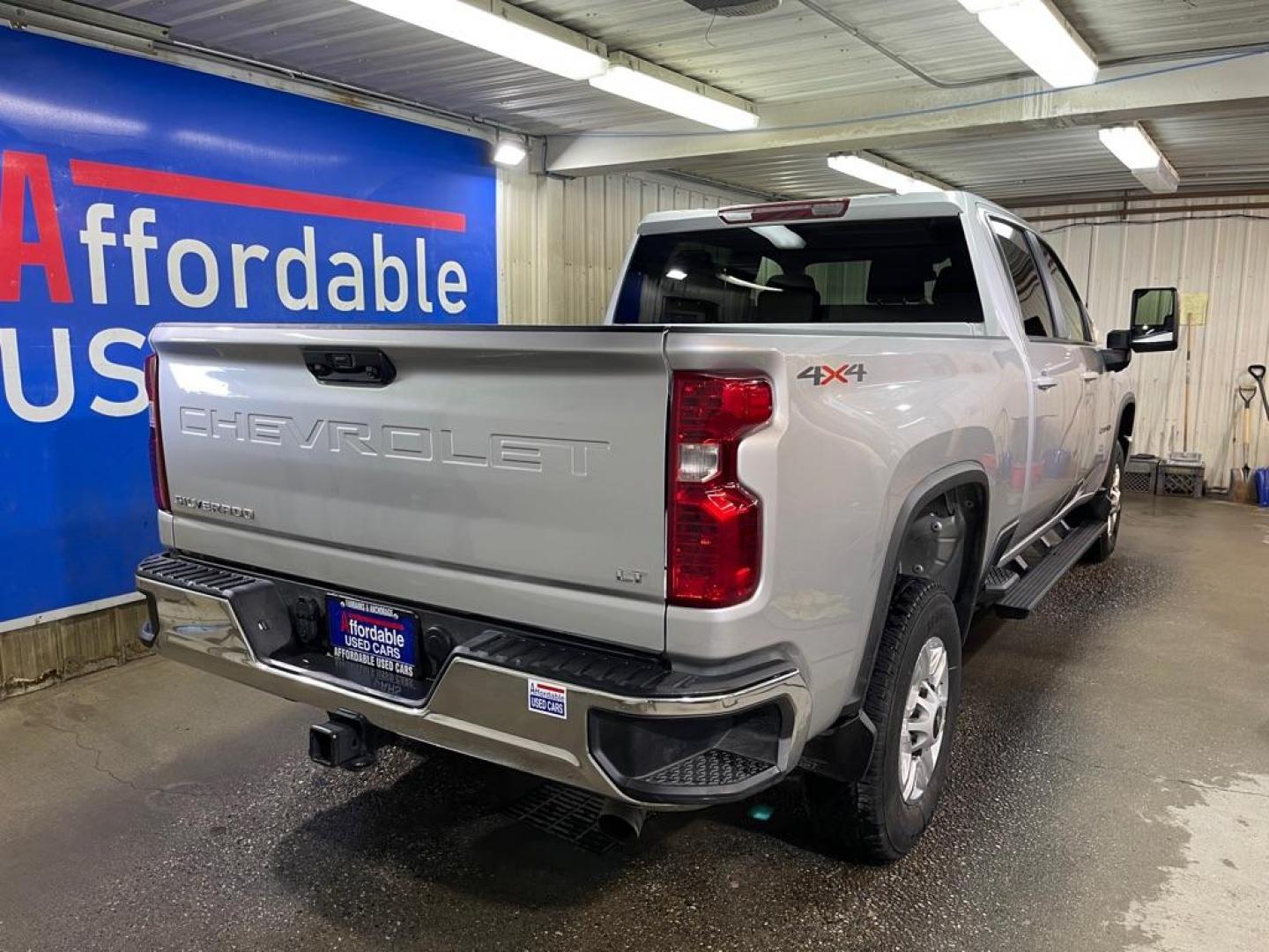 2023 SILVER CHEVROLET SILVERADO 2500 HEAVY DUTY LT (2GC4YNE77P1) with an 6.6L engine, Automatic transmission, located at 2525 S. Cushman, Fairbanks, AK, 99701, (907) 452-5707, 64.824036, -147.712311 - Photo#2