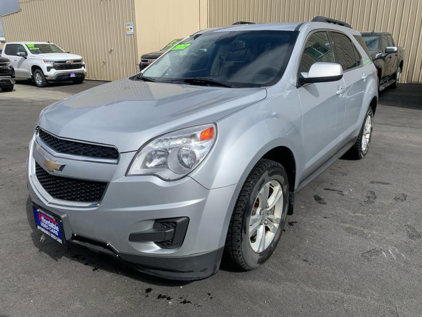 2012 SILVER CHEVROLET EQUINOX LT (2GNFLEEK0C6) with an 2.4L engine, Automatic transmission, located at 2525 S. Cushman, Fairbanks, AK, 99701, (907) 452-5707, 64.824036, -147.712311 - Photo#1