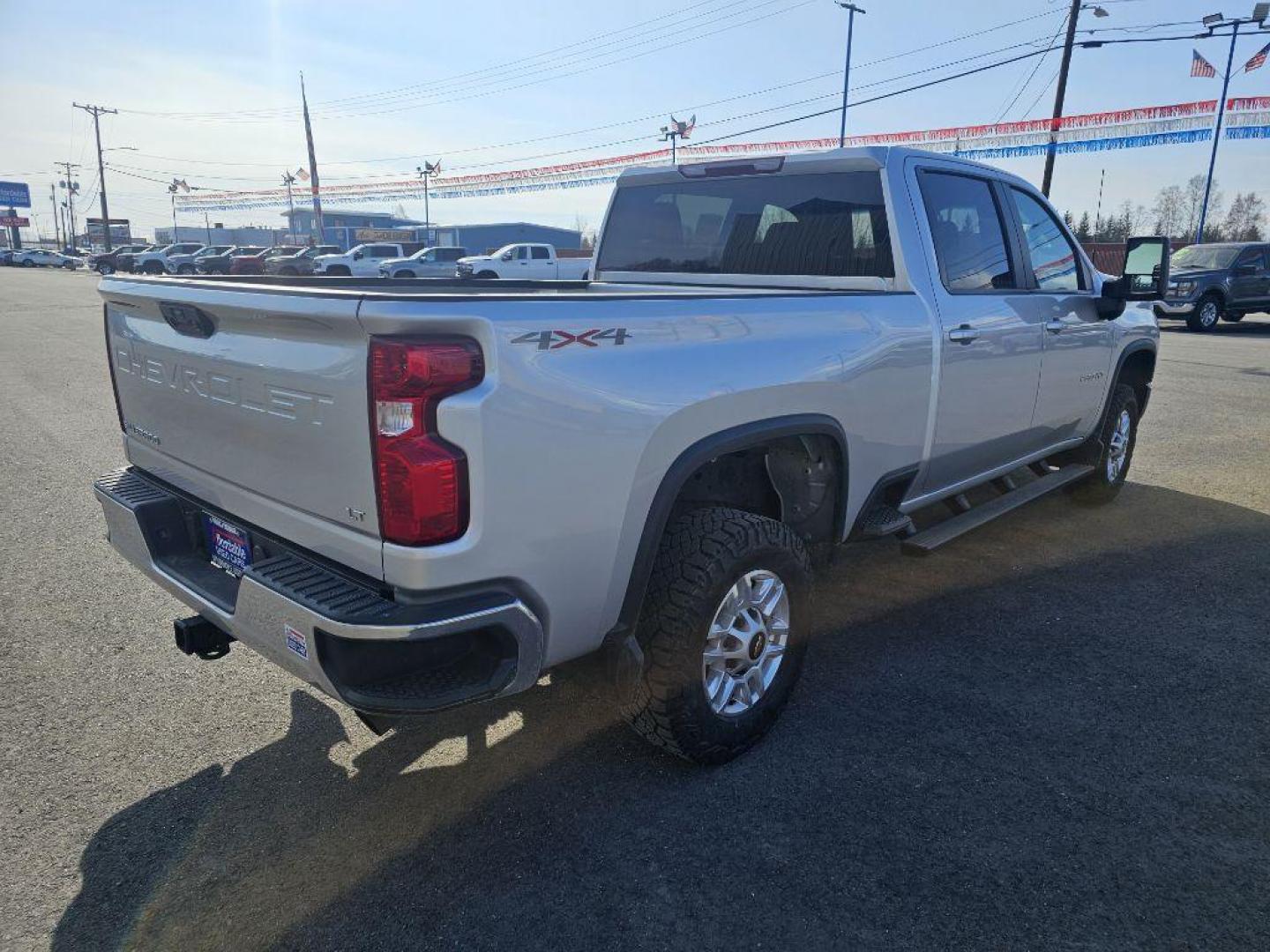 2023 SILVER CHEVROLET SILVERADO 2500 HEAVY DUTY LT (2GC4YNE71P1) with an 6.6L engine, Automatic transmission, located at 2525 S. Cushman, Fairbanks, AK, 99701, (907) 452-5707, 64.824036, -147.712311 - Photo#3