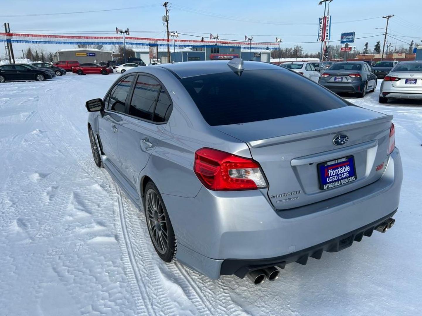 2019 SILVER SUBARU WRX STI STI LIMITED (JF1VA2V6XK9) with an 2.5L engine, 6-Speed Manual transmission, located at 2525 S. Cushman, Fairbanks, AK, 99701, (907) 452-5707, 64.824036, -147.712311 - Photo#3