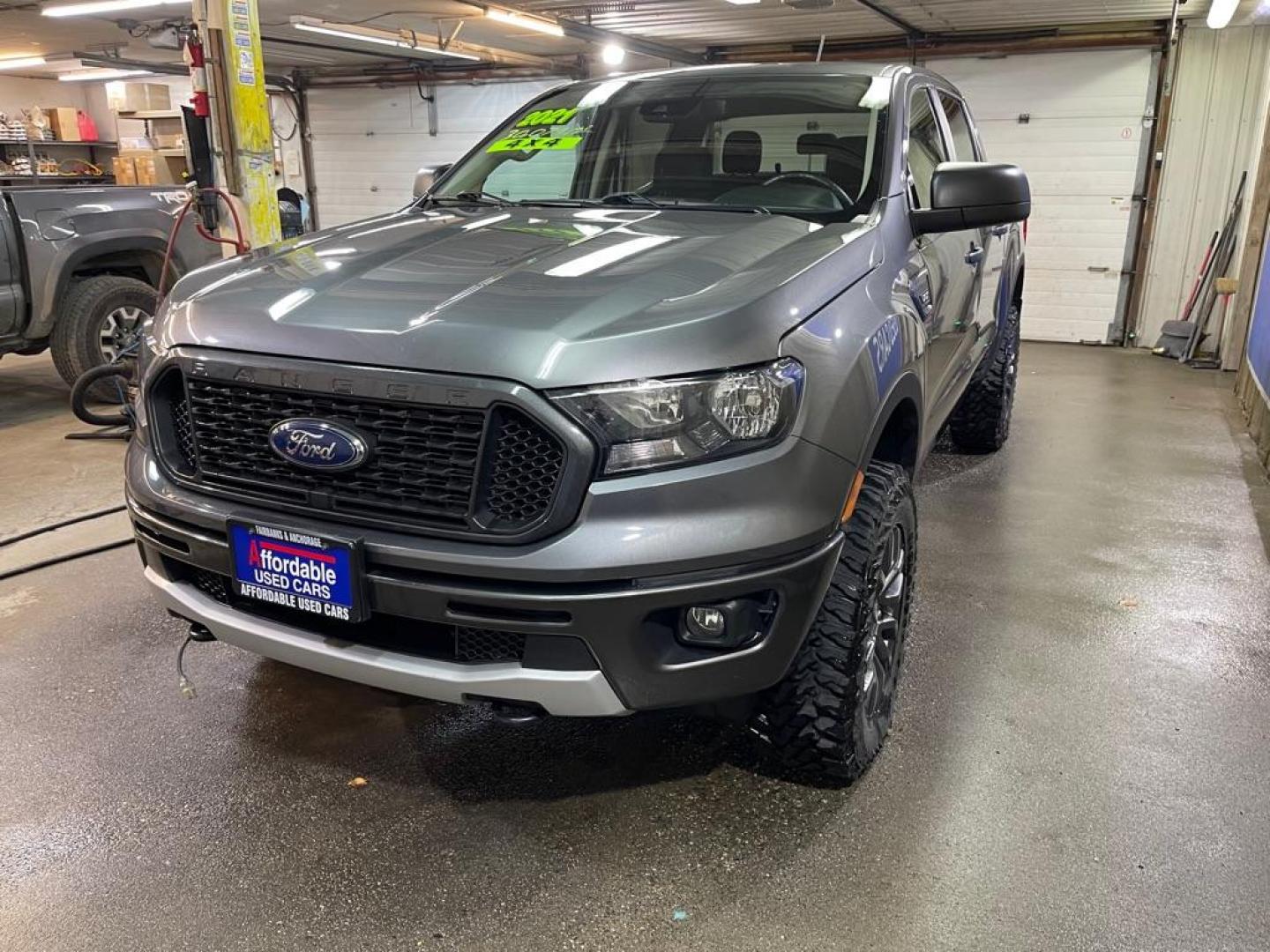 2021 GRAY FORD RANGER XL (1FTER4FH7ML) with an 2.3L engine, Automatic transmission, located at 2525 S. Cushman, Fairbanks, AK, 99701, (907) 452-5707, 64.824036, -147.712311 - Photo#1